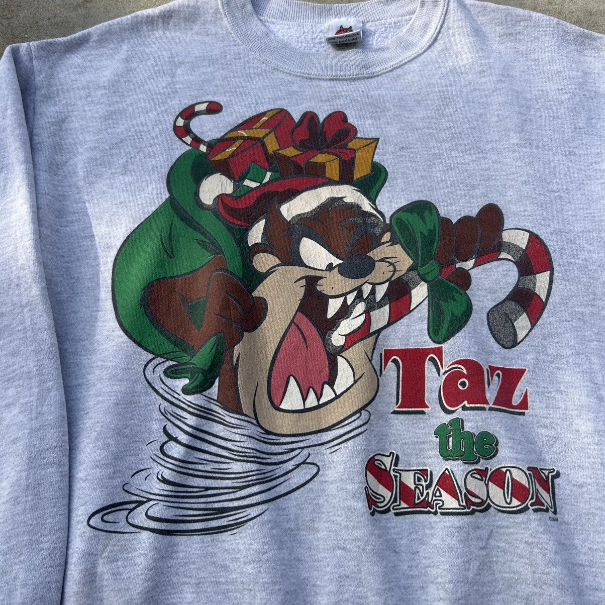 Vintage × Warner Bros Vintage Tasmanian Devil Sweater Size US L / EU 52-54 / 3 - 2 Thumbnail