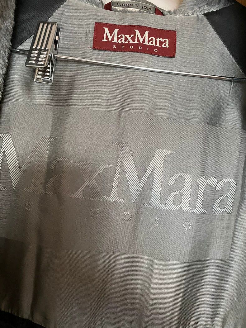 Max Mara Max Mara Double breasted hat, fur coat, alpaca fur, fox fu Size M / US 6-8 / IT 42-44 - 6 Thumbnail