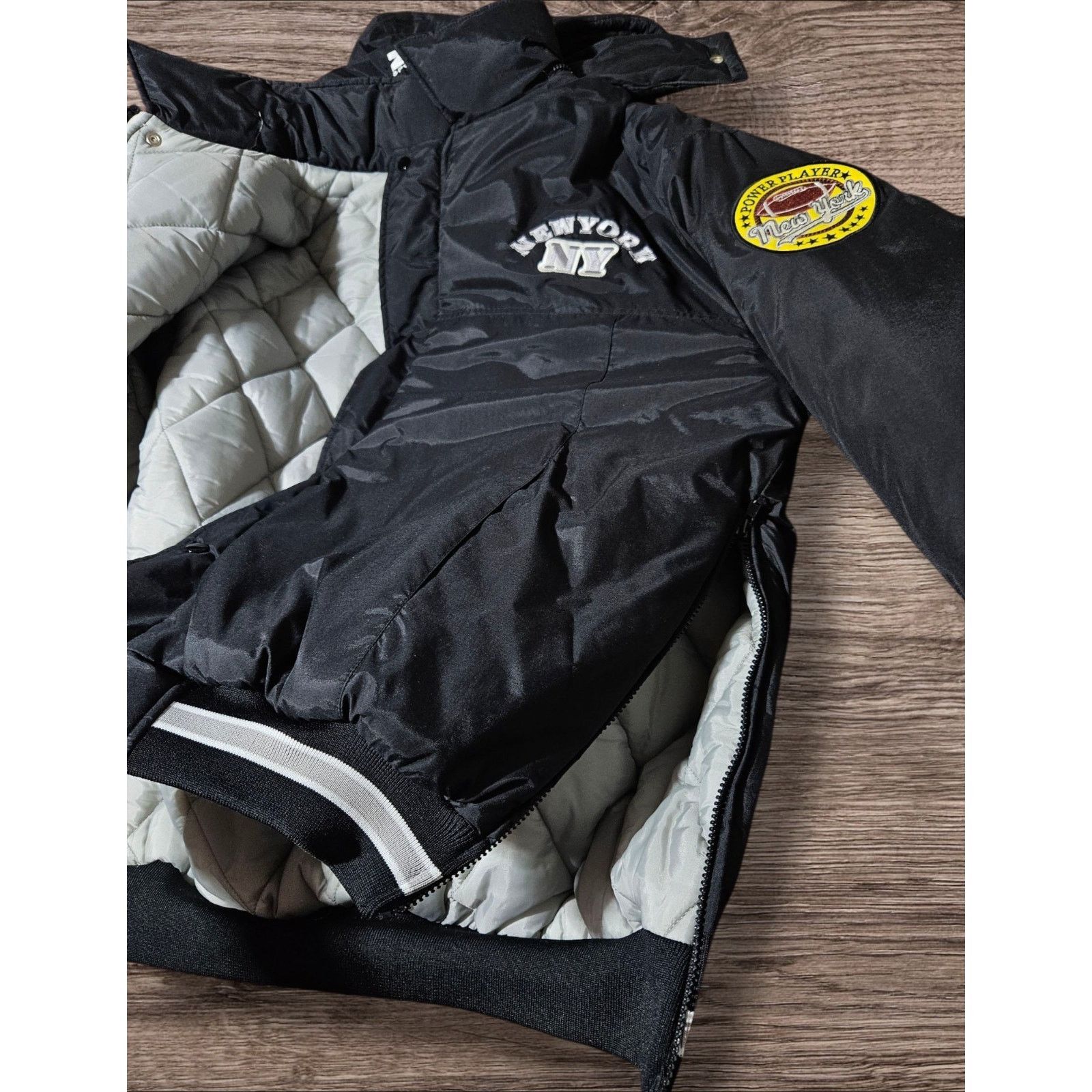 NFL VTG 90s New York Bomber Jacket Vintage Zam Football NFL 2XL Size US XXL / EU 58 / 5 - 6 Thumbnail