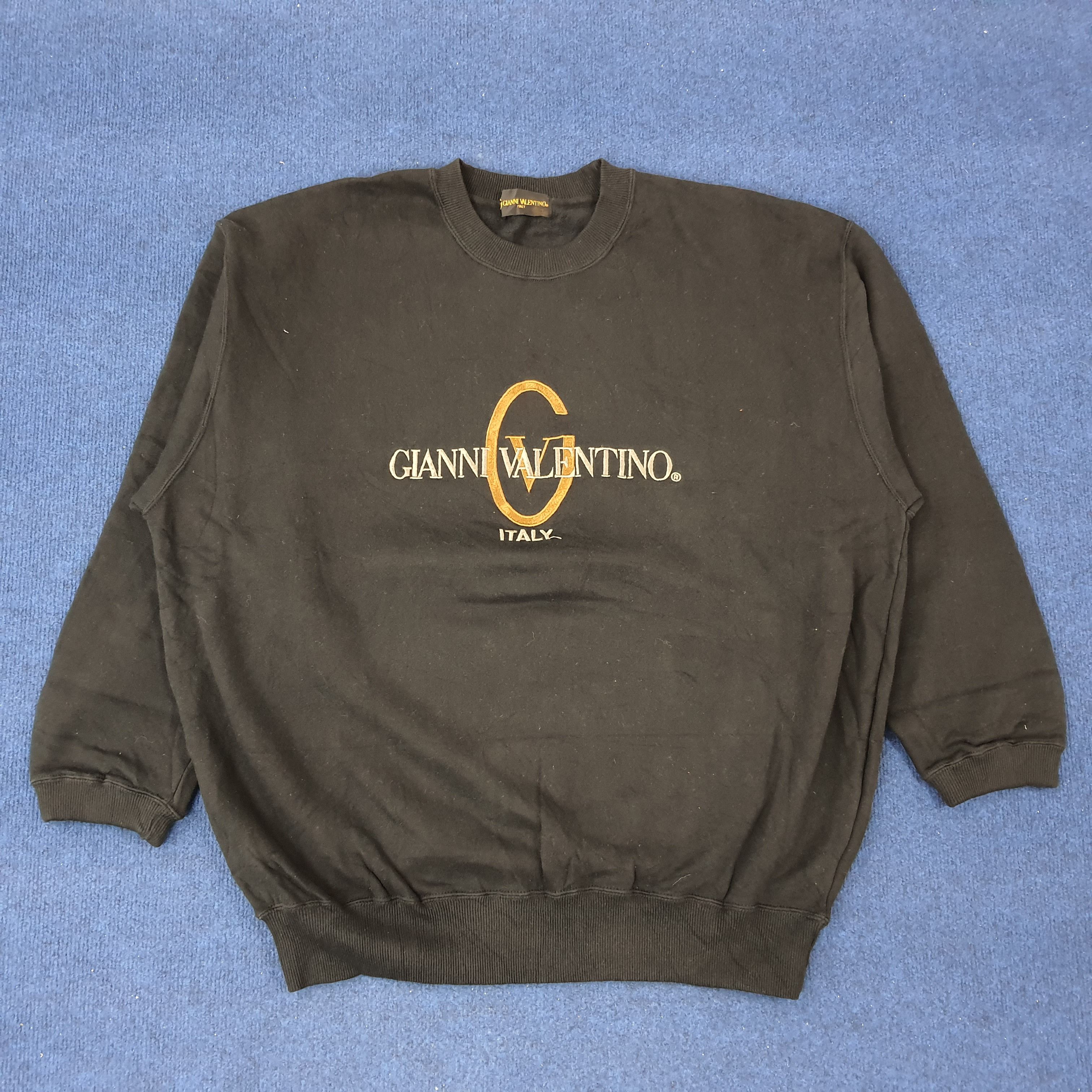 Designer × Gianni Valentino × Vintage Vintage Gianni Valentino Paris Designer Sweatshirt Size US XL / EU 56 / 4 - 1 Thumbnail