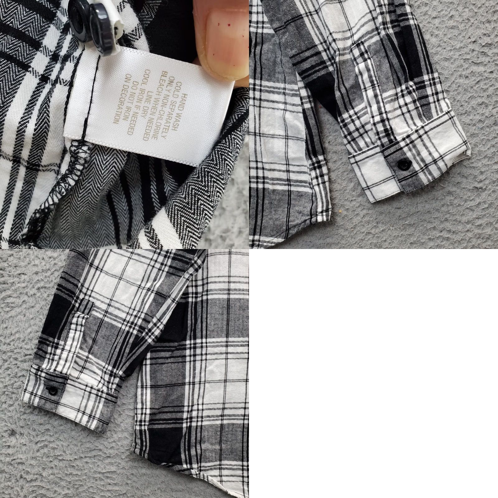 Vintage Westport Shirt Womens XL Multi Plaid Long Sleeve Button Down Top Chest Pockets Casual Size XL / US 12-14 / IT 48-50 - 8 Thumbnail
