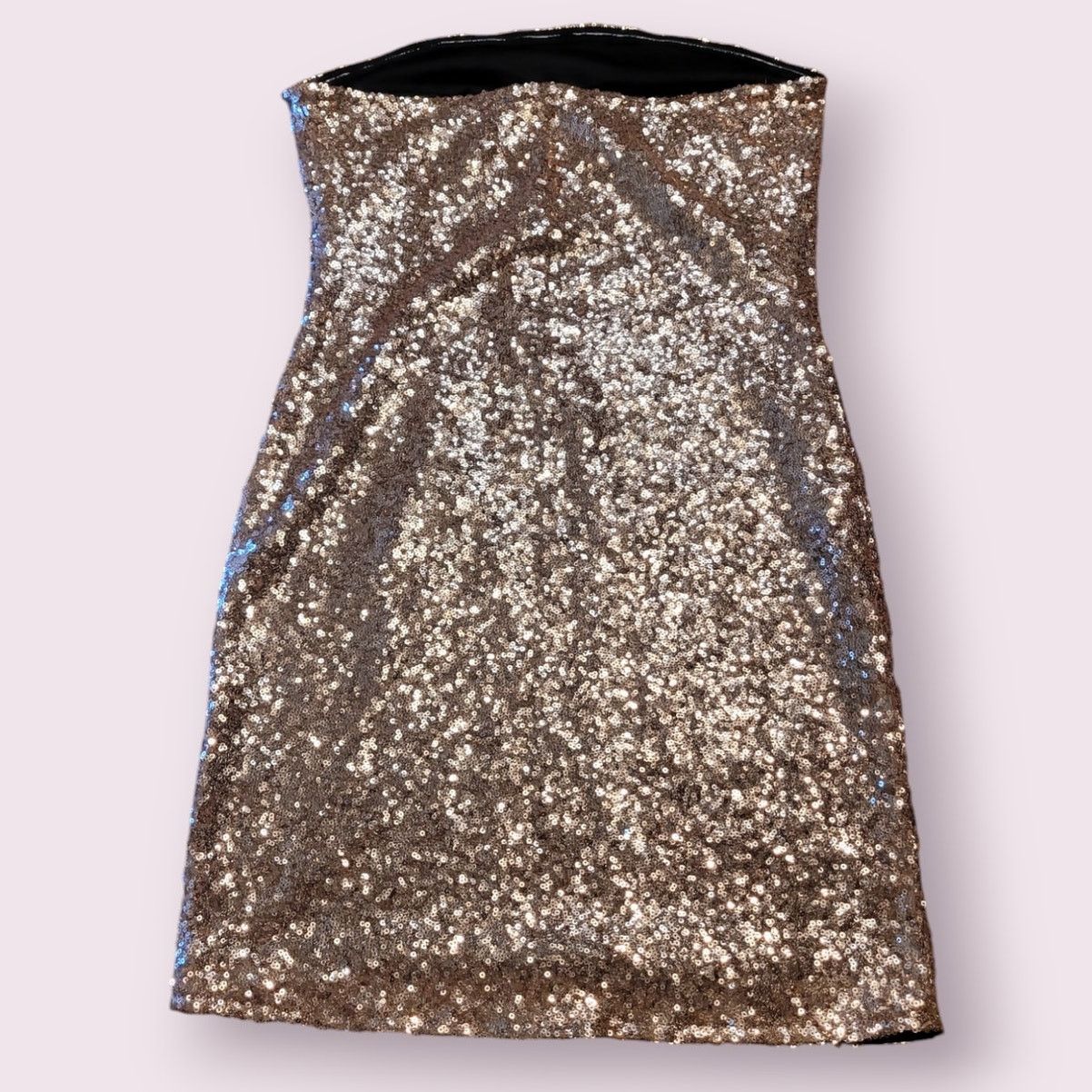 Fashion Nova Sequin Mini Dress L Glam Nightlife Statement