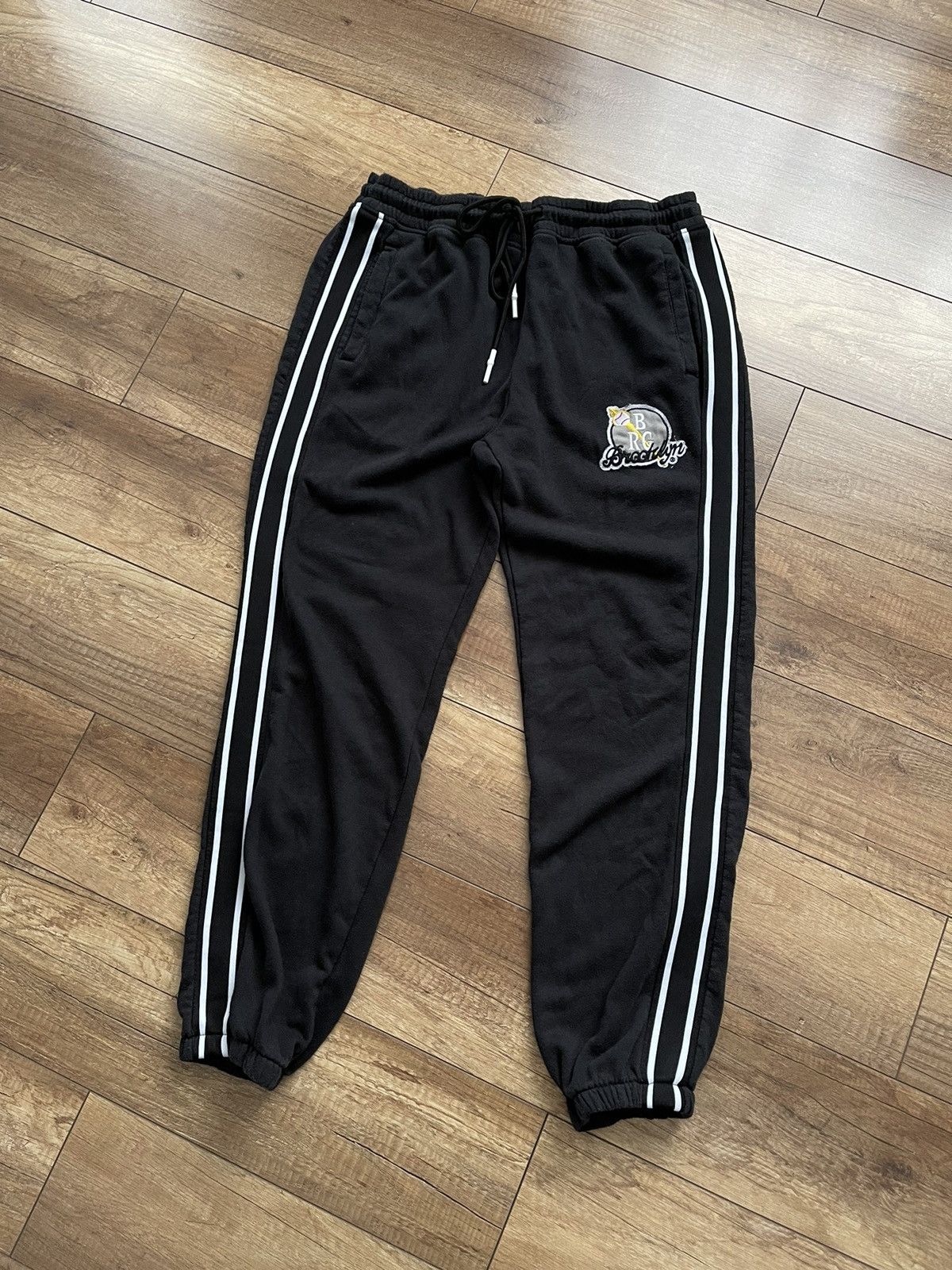 MLB NLBM Vintage Joggers Sweatpants BRG Brooklyn 90s Size US 34 / EU 50 - 2 Thumbnail