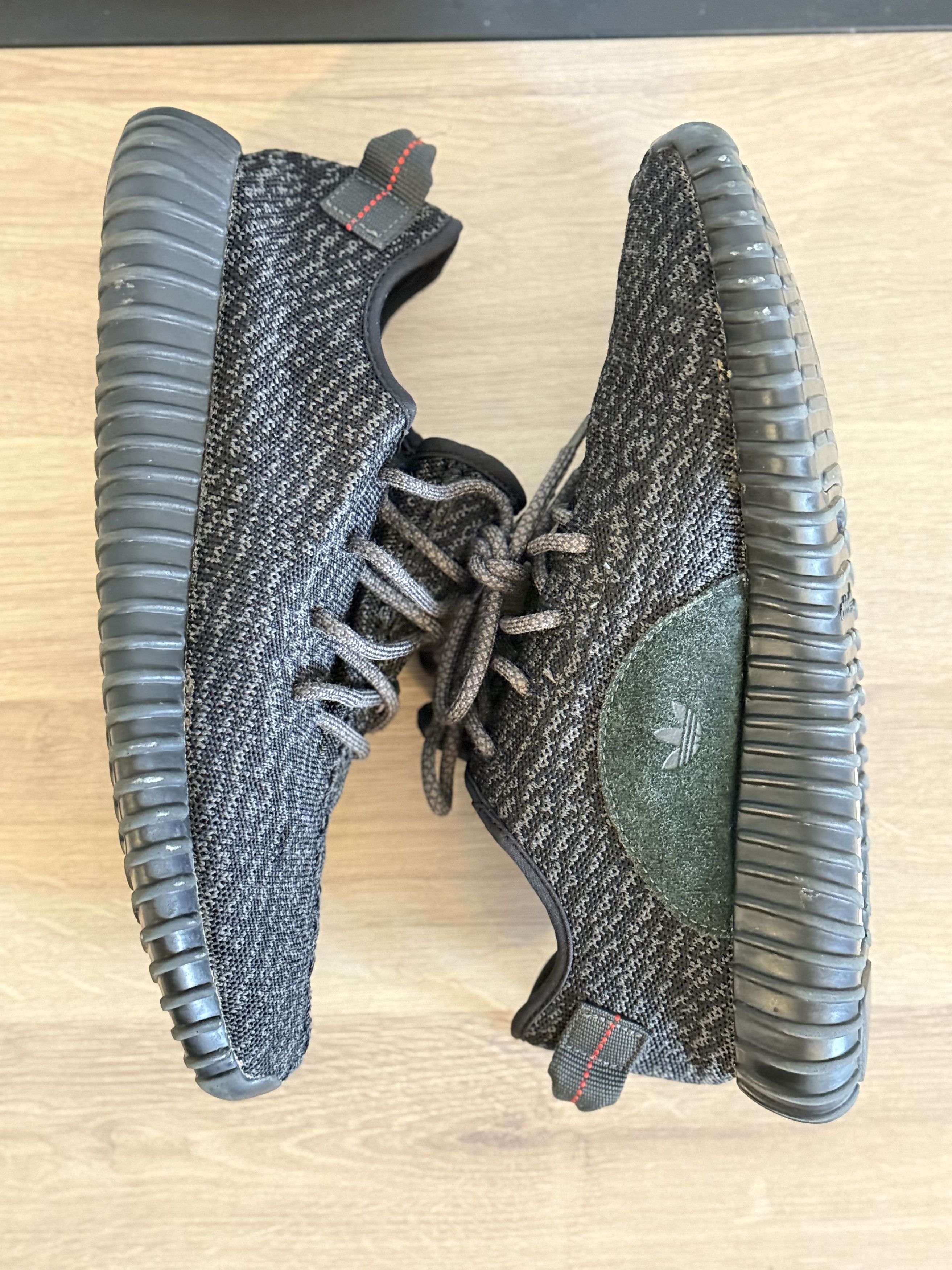 Adidas × Kanye West adidas Yeezy Boost 350 Pirate Black (2015) Size US 9.5 / EU 42-43 - 3 Thumbnail
