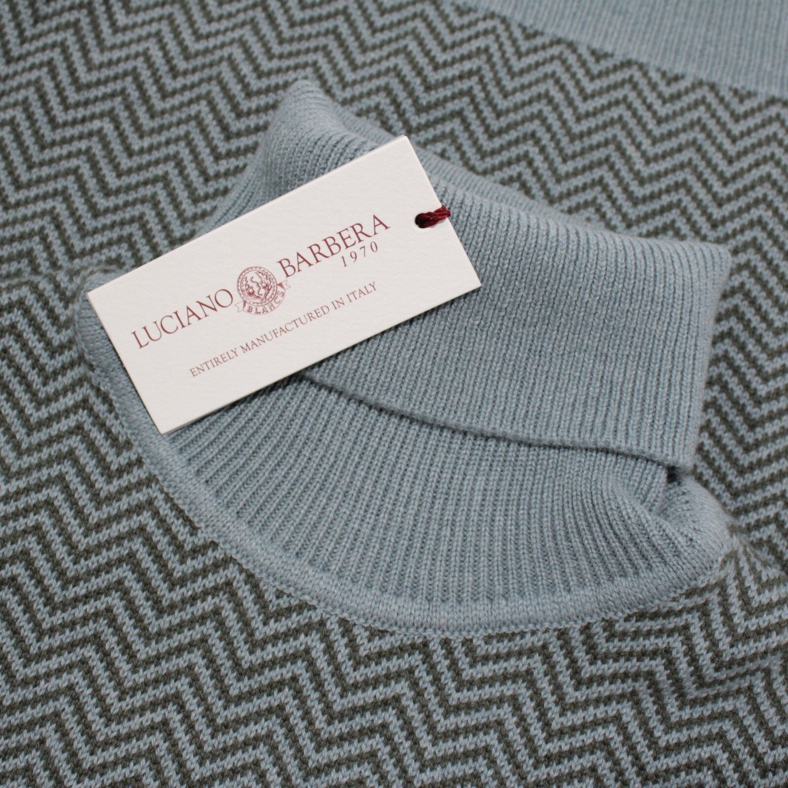 Luciano Barbera Luciano Barbera Sweater Size US S in Blue Size US S / EU 44-46 / 1 - 1 Thumbnail