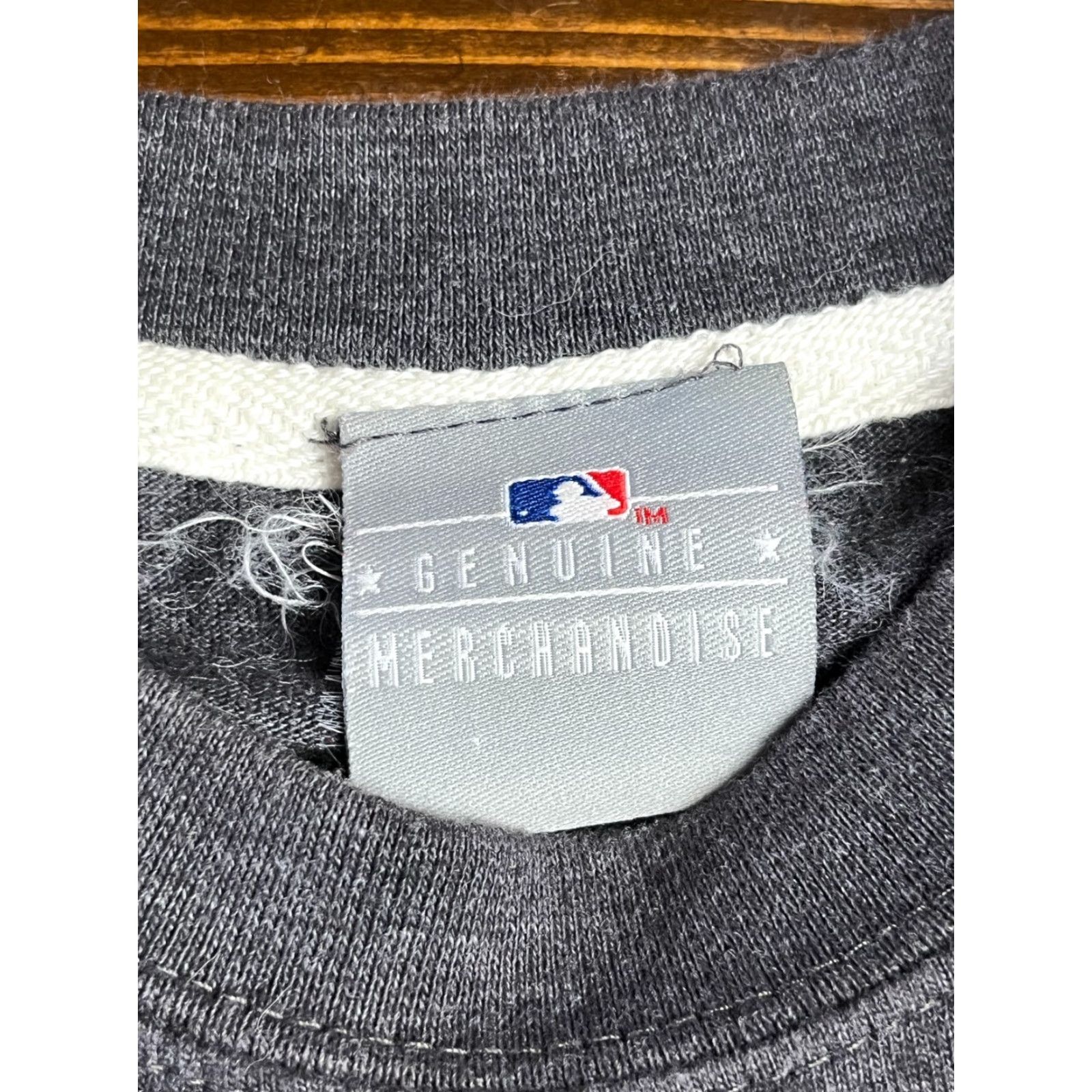 MLB Genuine Merchandise Shirt Men MLB Milwaukee Brewers Baseball Gray Short Sleeve Crew Neck Size M Regular Vintage: No Size US M / EU 48-50 / 2 - 5 Thumbnail
