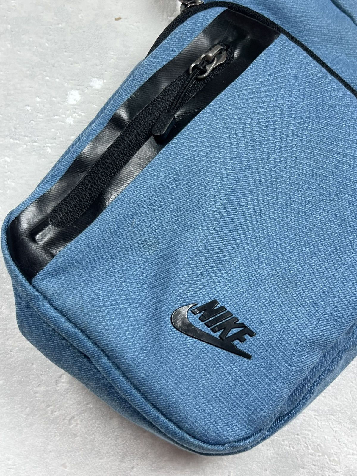 Nike × Vintage Nike Tech Vintage Y2K Drill Messenger Crossbody Retro Bag Size ONE SIZE - 3 Thumbnail