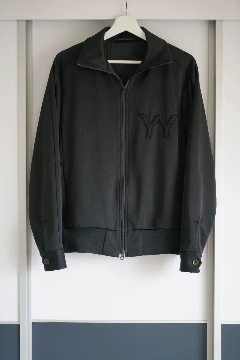 Yohji Yamamoto Yohji Yamamoto Yohji Yamamoto Digital Embroidery Zip Jacke Size US M / EU 48-50 / 2 - 1 Thumbnail