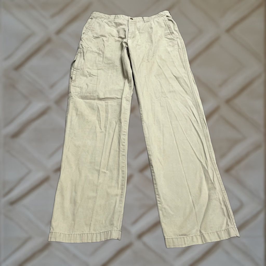 Vintage Columbia Silver Ridge Pants Mens 32x34 Brown Cotton Carpenter Straight Utility Outdoor Travel Workwear Casual Size US 32 / EU 48 - 1 Thumbnail