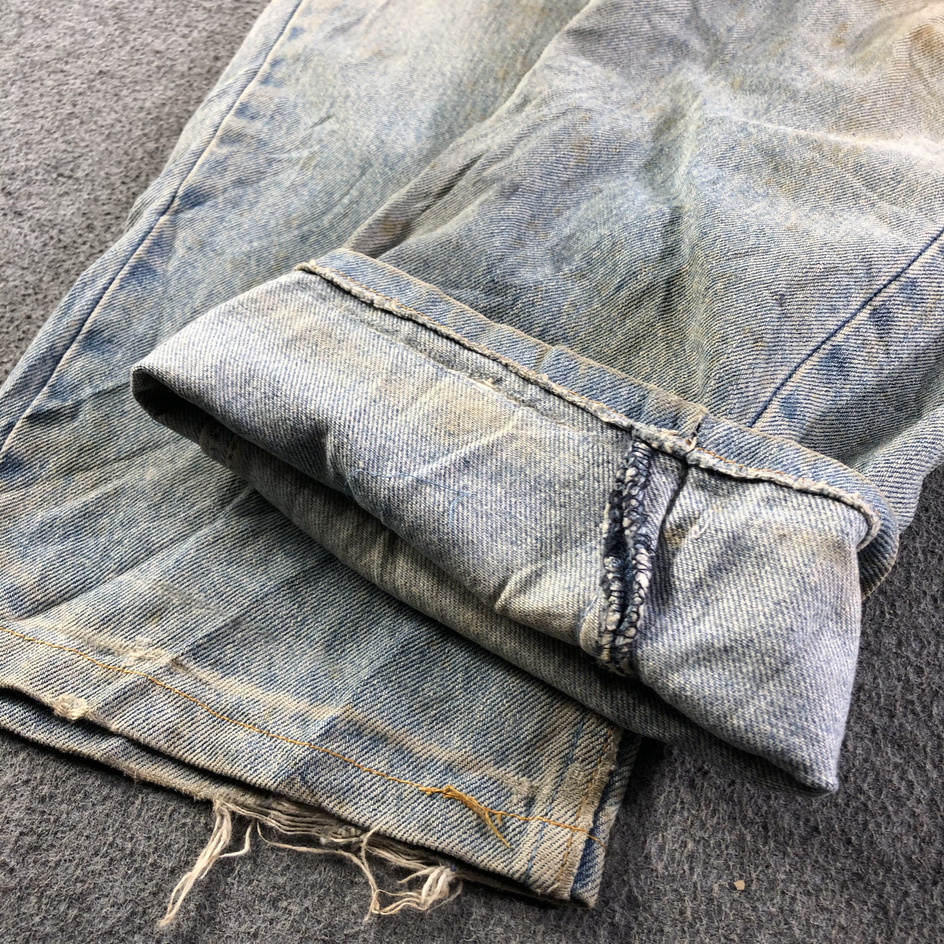 Levi's Vintage Light Wash Levis 501 Jeans-J3982 Size US 34 / EU 50 - 7 Thumbnail