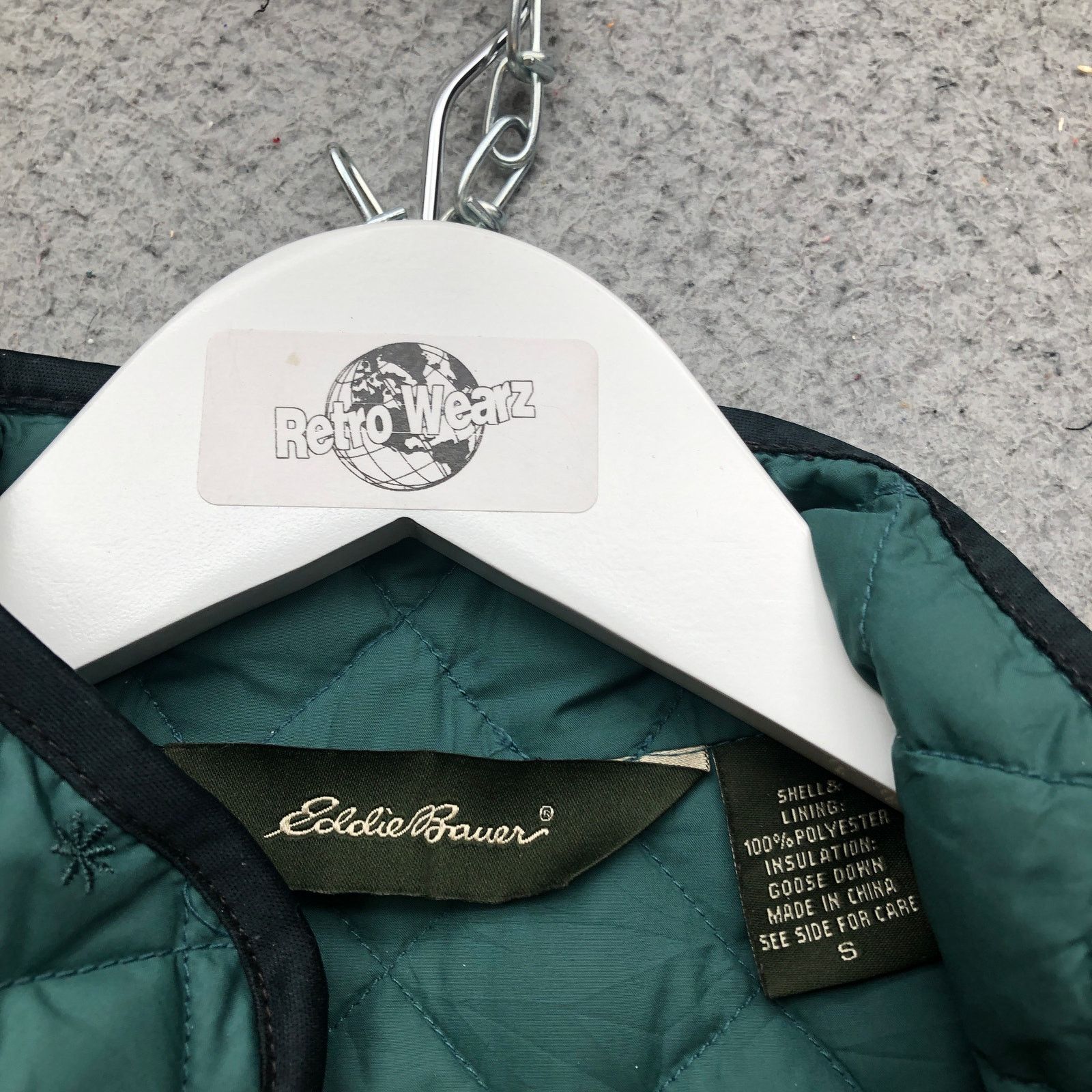 Eddie Bauer Eddie Bauer Goose Down Puffer Vest Jacket Women Small Green Size S / US 4 / IT 40 - 4 Thumbnail