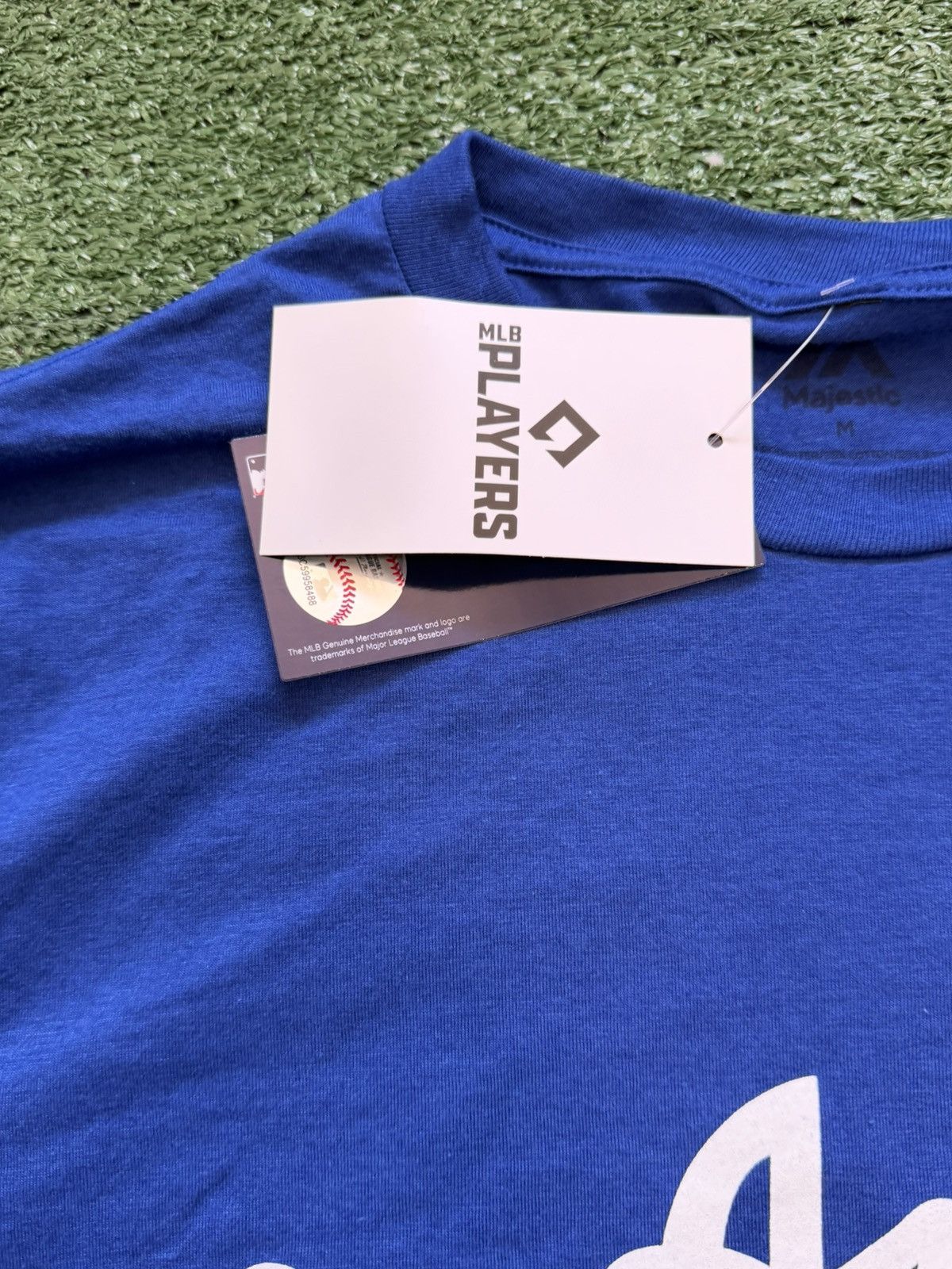 Majestic Majestic Los Angeles Dodgers #17 Shohei Ohtani Men's Blue Size US M / EU 48-50 / 2 - 3 Thumbnail