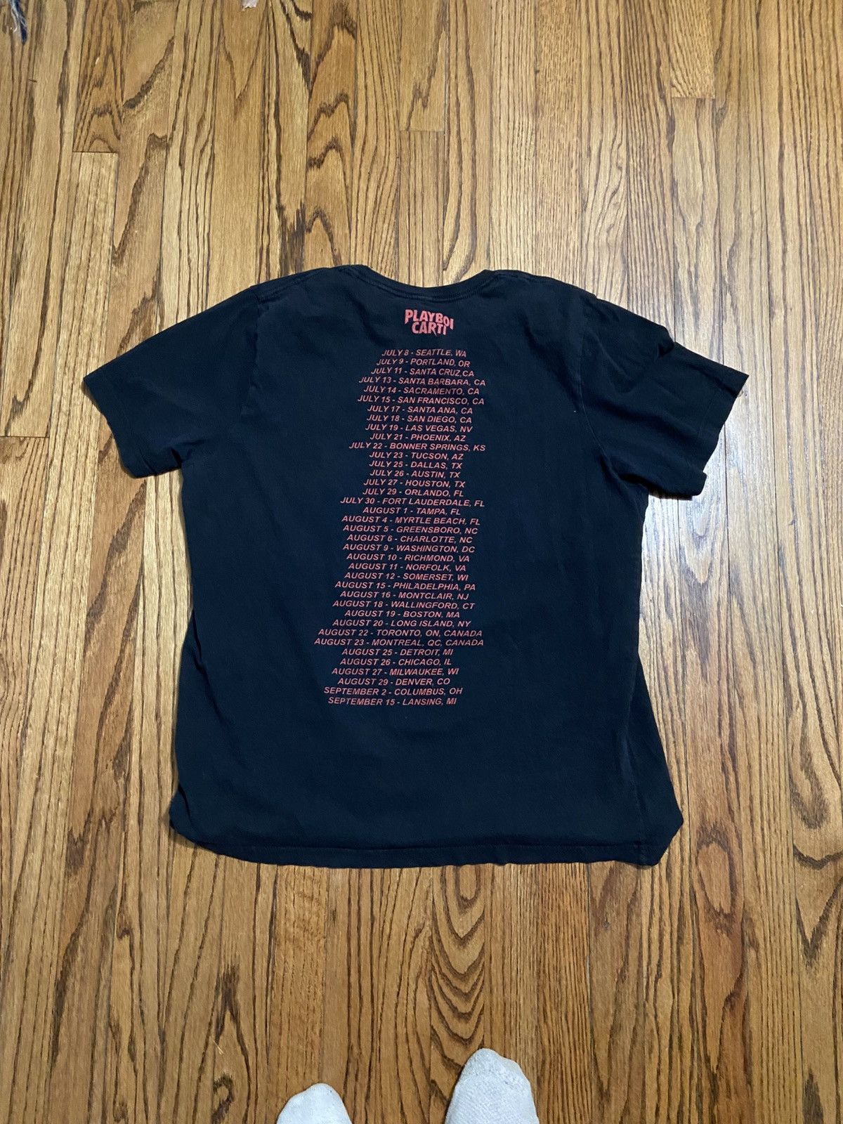 Playboi Carti Playboi carti tour shirt Size US XL / EU 56 / 4 - 2 Thumbnail