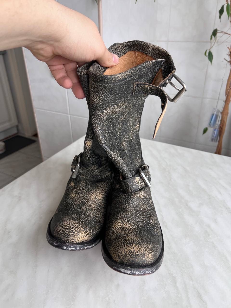 Other Marlboro Leather Ankle Boots Western cowboy mexico grunge Size US 6 / EU 39 - 6 Thumbnail