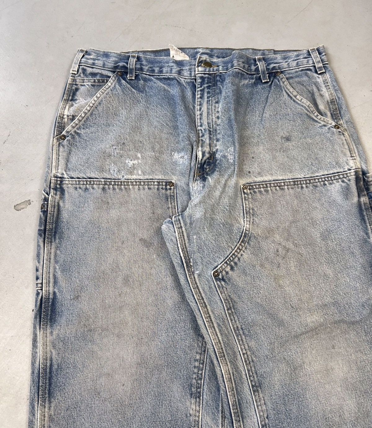Carhartt Vintage carhartt b136 dst double knee denim Size US 40 / EU 56 - 3 Thumbnail