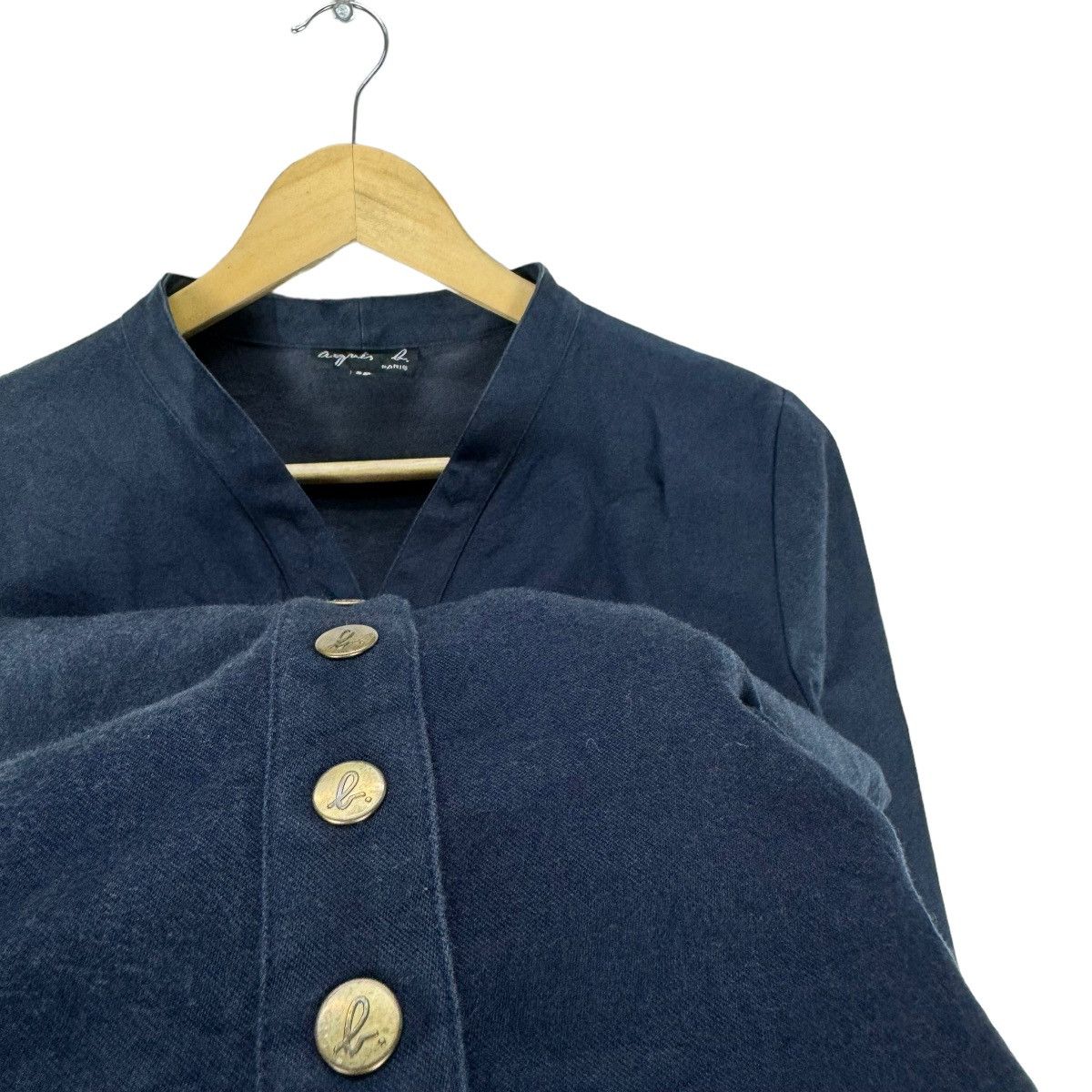 agnes b. 🌟AGNES B SNAP BUTTON CARDIGAN SWEATER Size S / US 4 / IT 40 - 4 Thumbnail