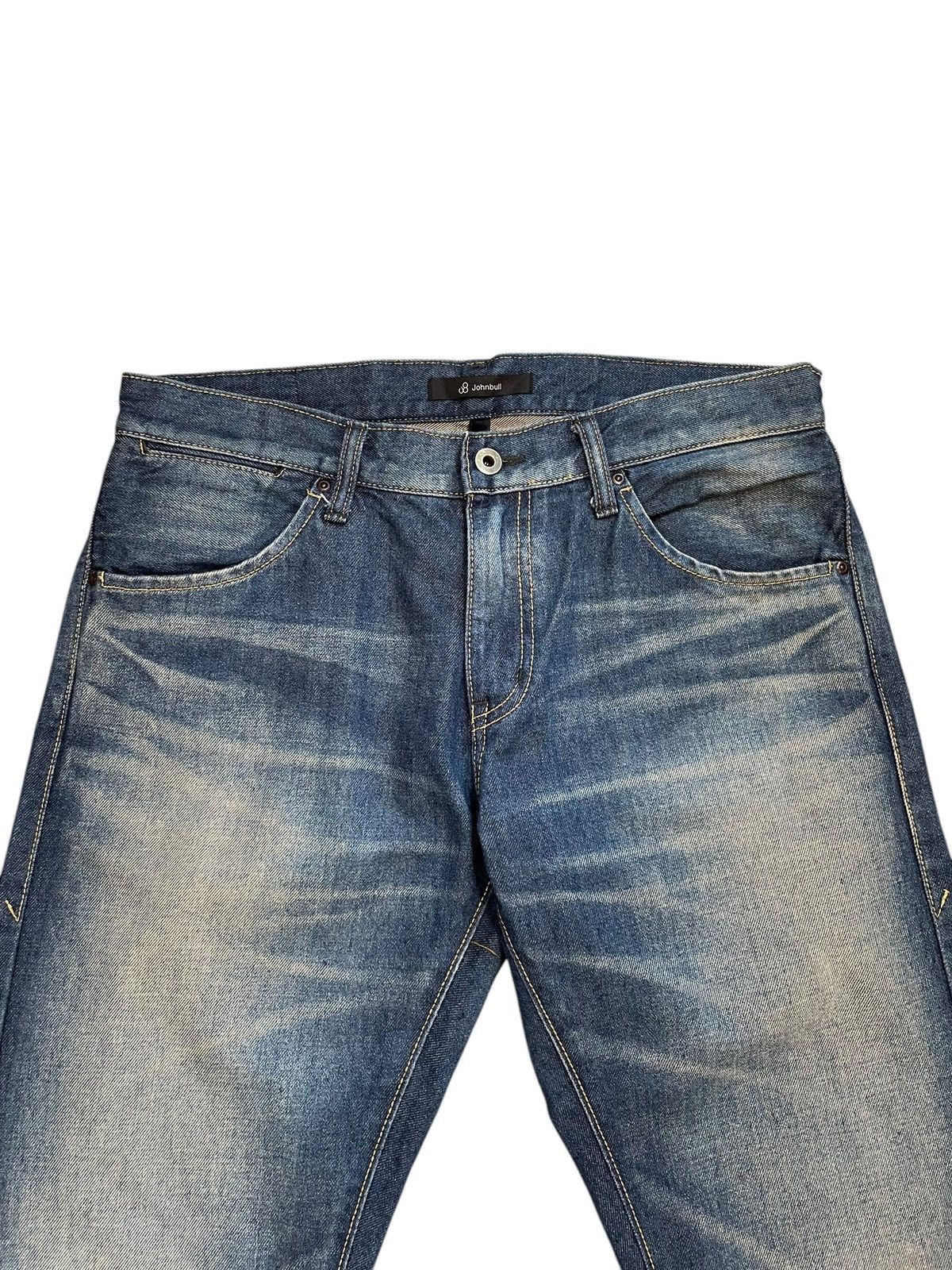 Japanese Brand 2000s Johnbull Classic Japanese Denim w Hidden Pocket Size US 32 / EU 48 - 2 Thumbnail