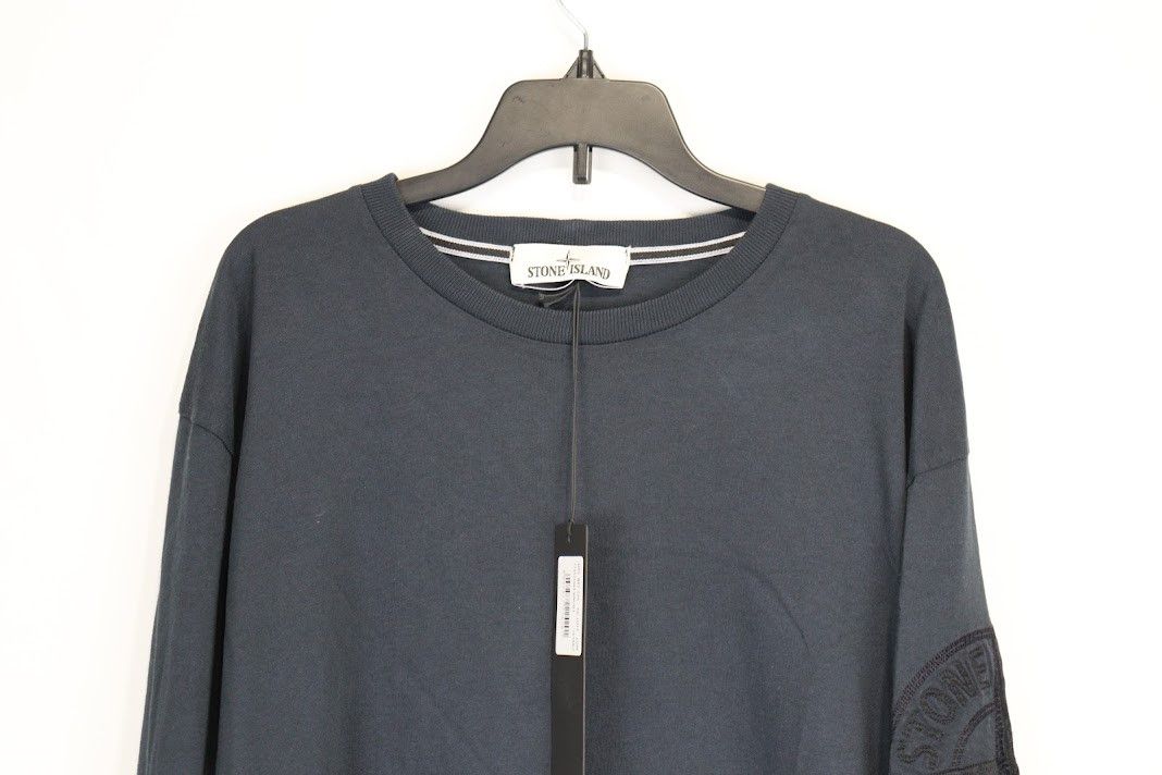 Stone Island o1rshd1 Sweatshirt in Blue Size US M / EU 48-50 / 2 - 2 Thumbnail