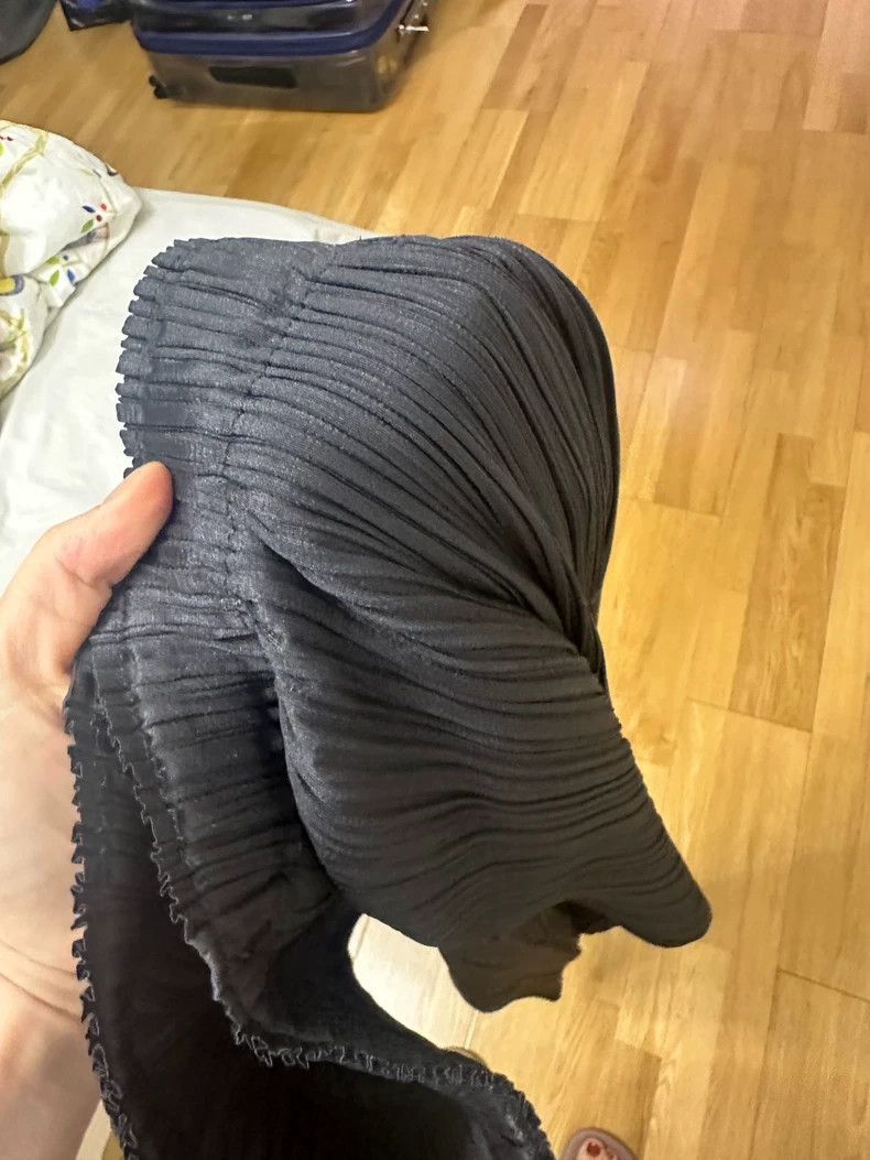 Issey Miyake Issey Miyake size:3 Grey-black pleated pants Size 42" / US 20 - 7 Thumbnail