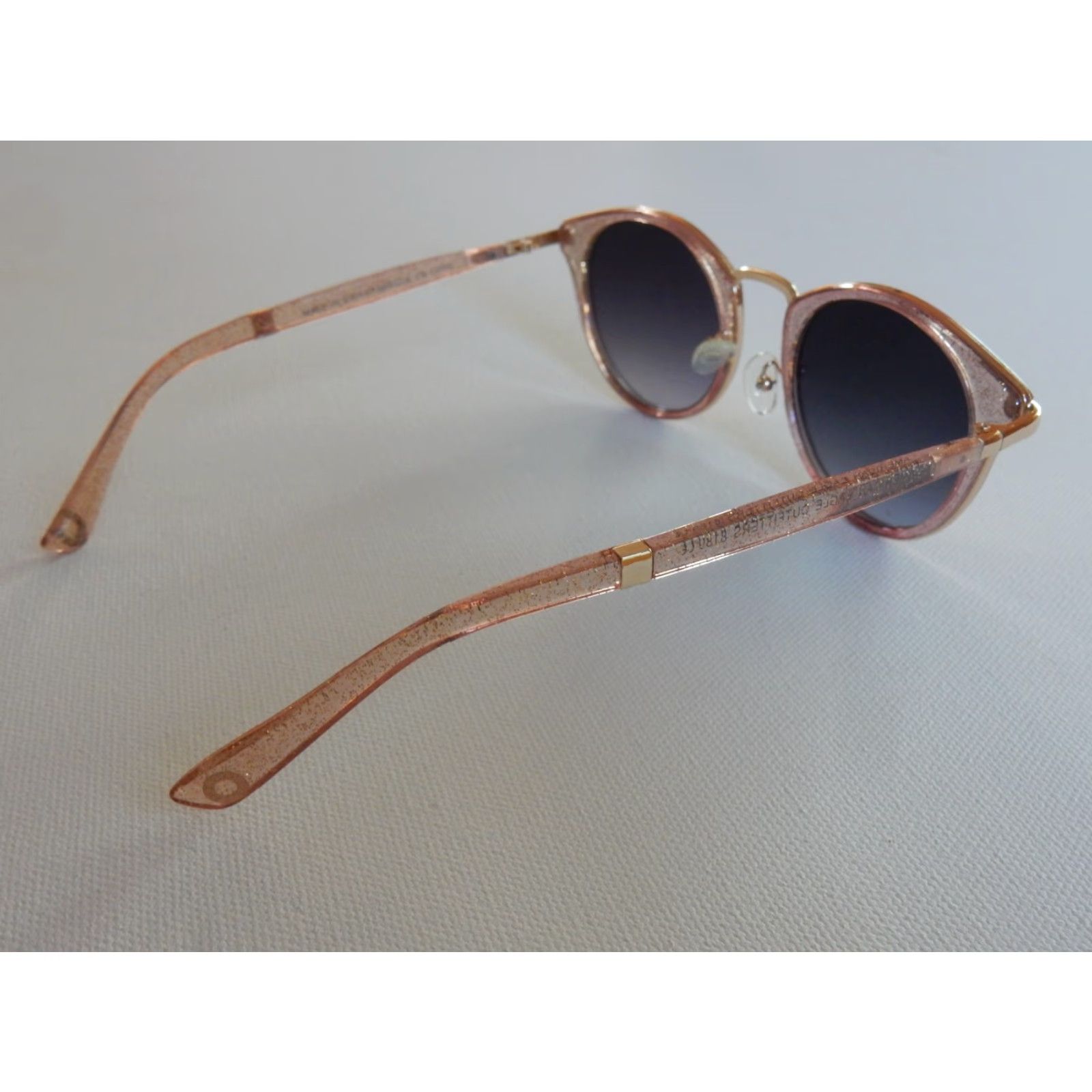 American Eagle Outfitters AMERICAN EAGLE Sunglasses 8189 Pink Glitter Womens Size ONE SIZE - 3 Thumbnail