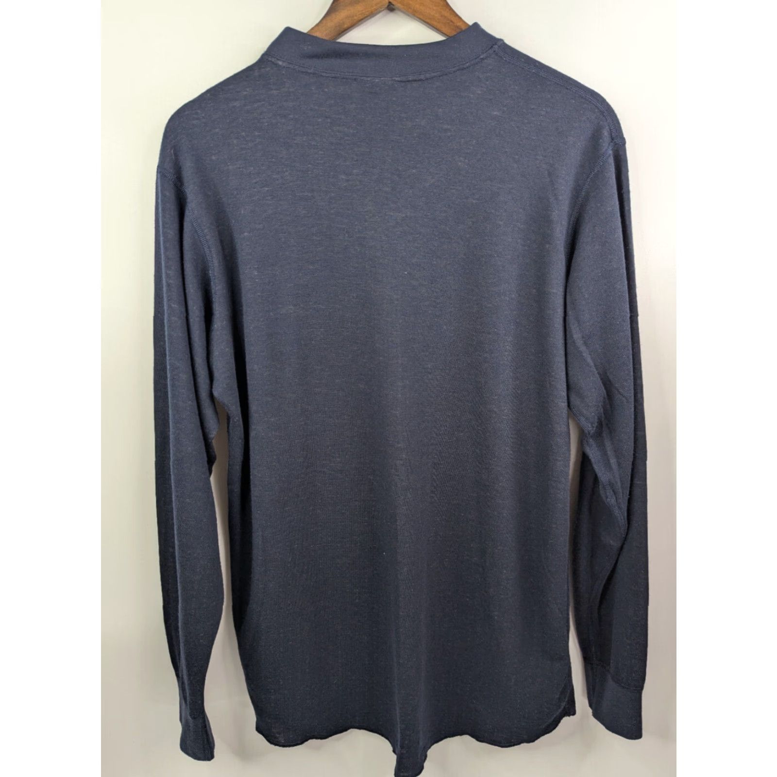 Vintage Body-Sensors By Terramar Navy Blue Baselayer Top Shirt Men's Large Size US L / EU 52-54 / 3 - 4 Thumbnail