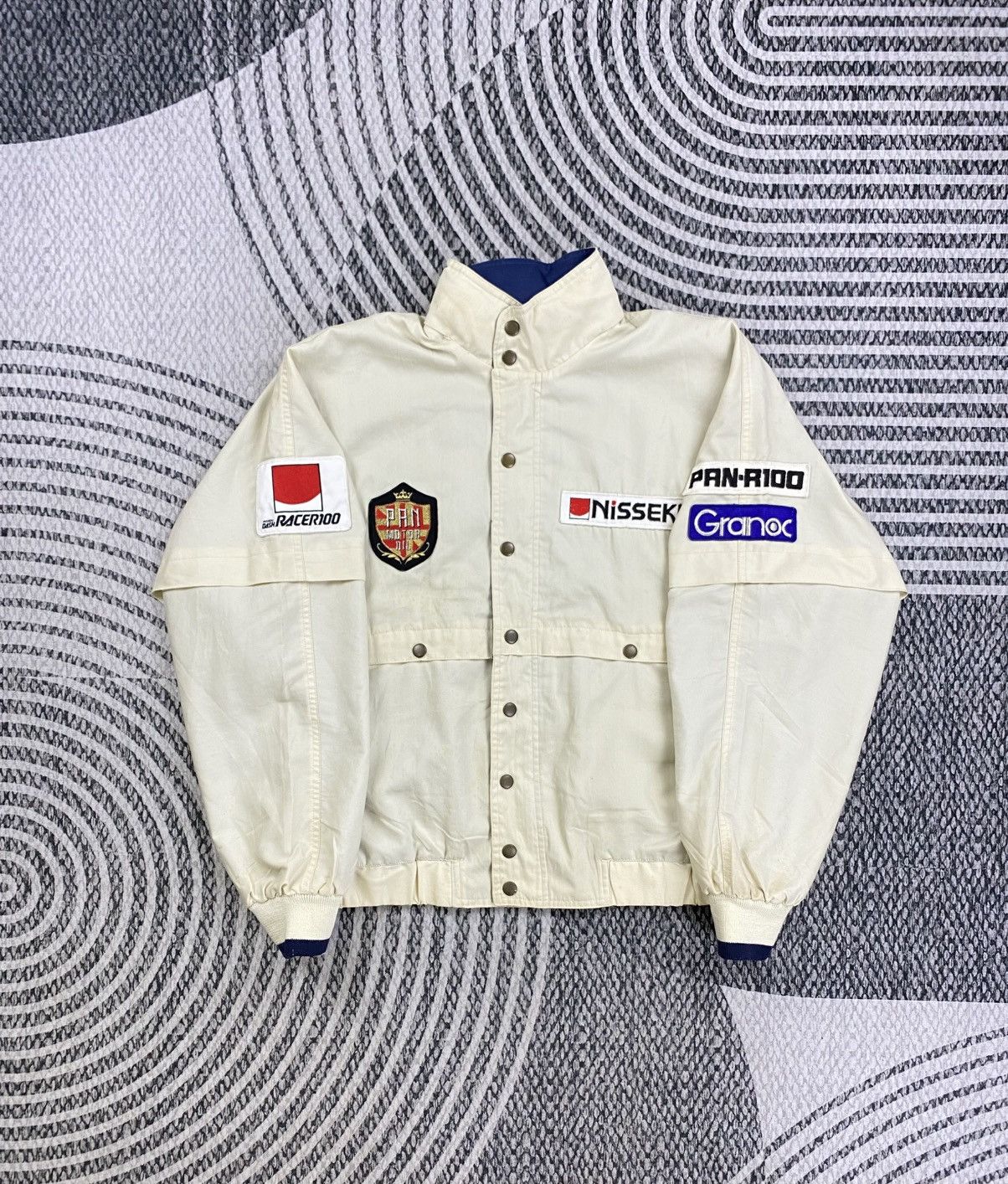 Japanese Brand Vintage Nisseki Nice Racing Team Jacket Size US XL / EU 56 / 4 - 6 Thumbnail