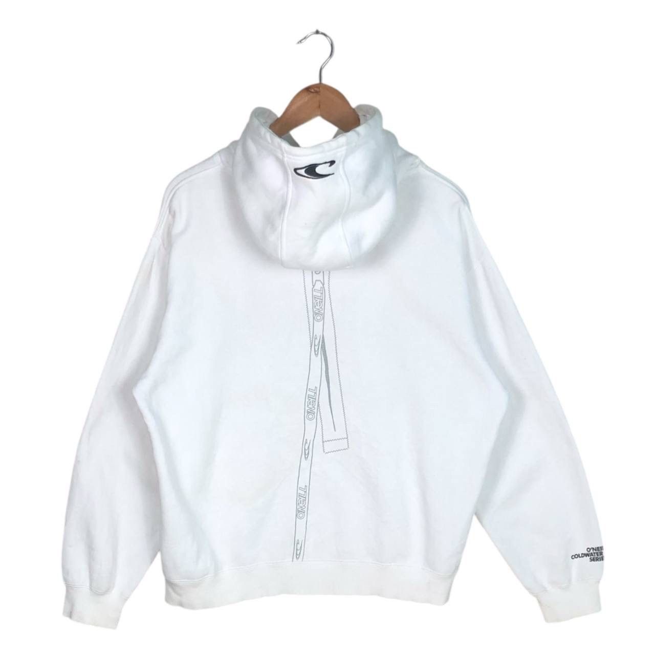 O'Neill Vintage Y2K O'Neill Surf Graphic Hoodie White Large Size US L / EU 52-54 / 3 - 2 Thumbnail