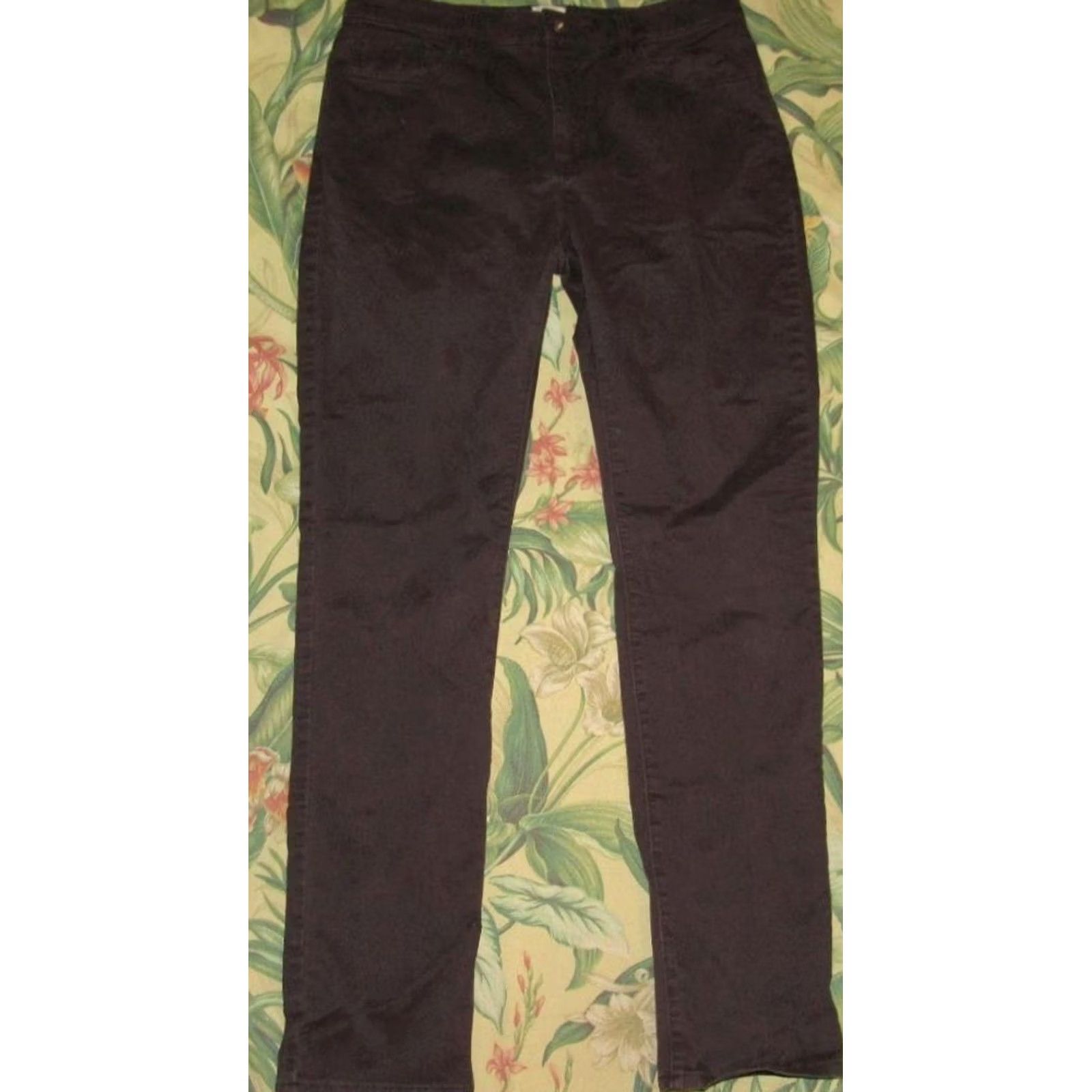 Vintage Flint & Tinder Brown Chino Pants Athletic Tapered Fit 33 x 34 Men Regular 33 Inseam Brown Chino Mens Size US 33 - 3 Thumbnail