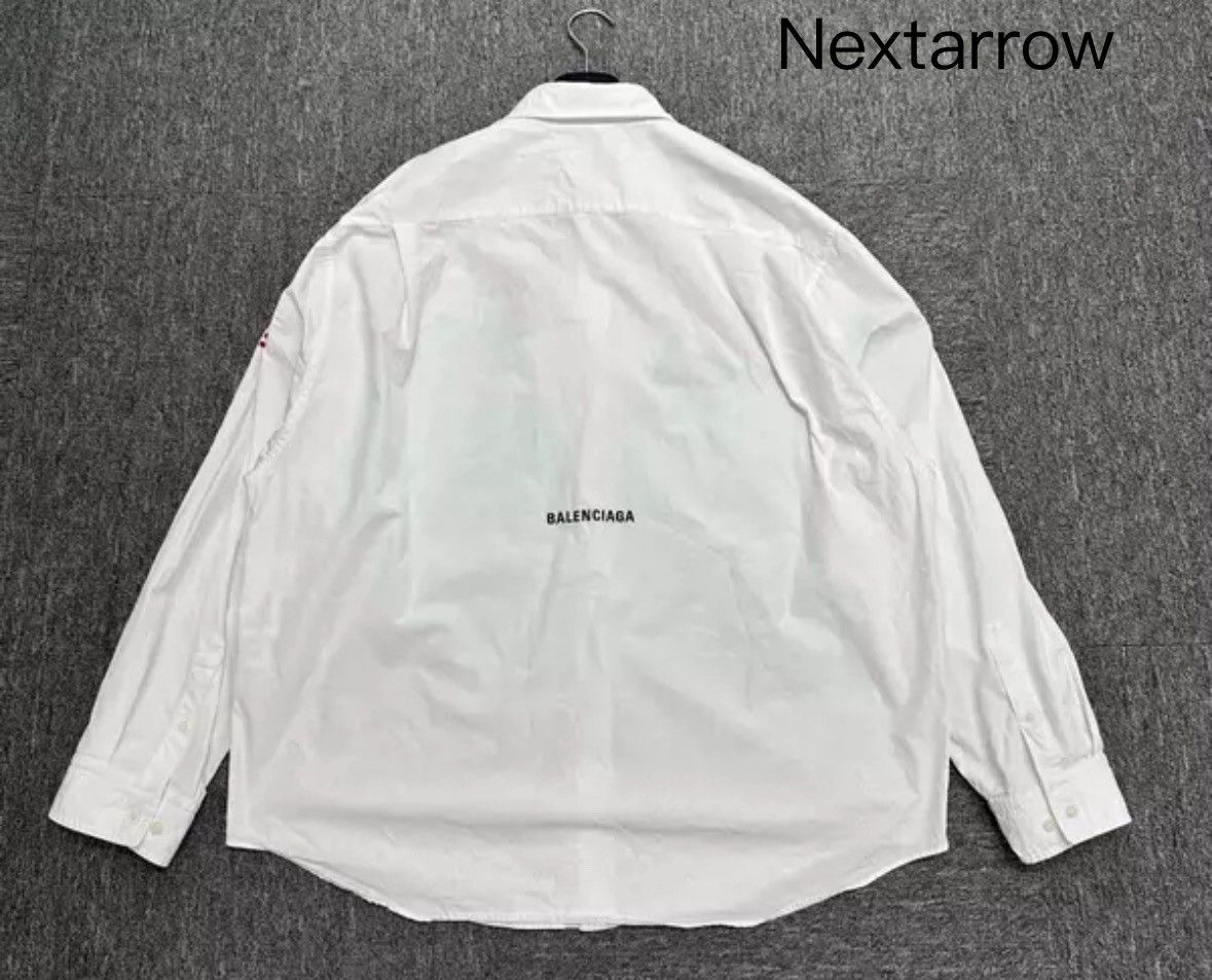 Balenciaga Balenciaga NASA Joint Space Embroidered Shirt Size US L / EU 52-54 / 3 - 2 Thumbnail