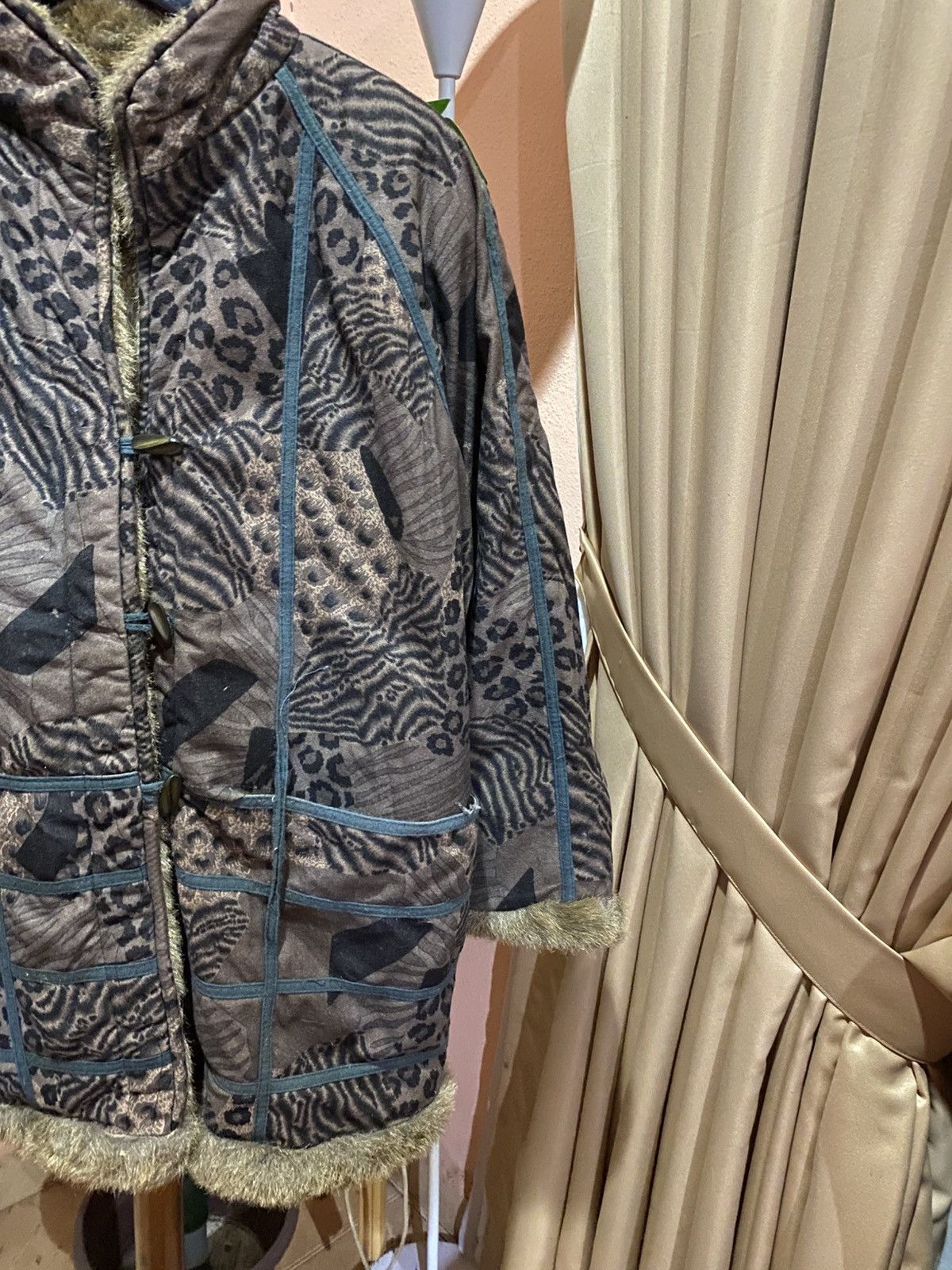 Chevalier VINTAGE CHEVALIER LEOPARD FUR LINING JACKET Size US M / EU 48-50 / 2 - 4 Thumbnail