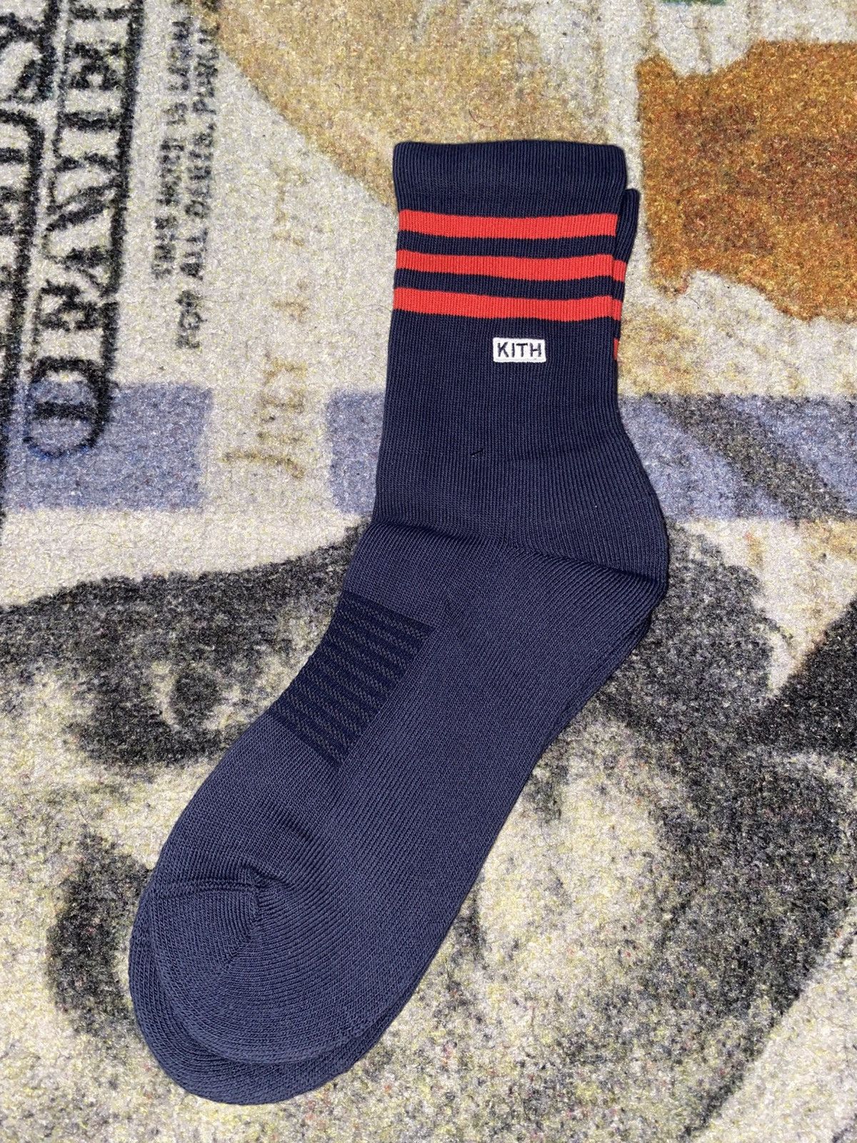 Adidas × Kith Kith x Adidas Football Crew Sock | Grailed