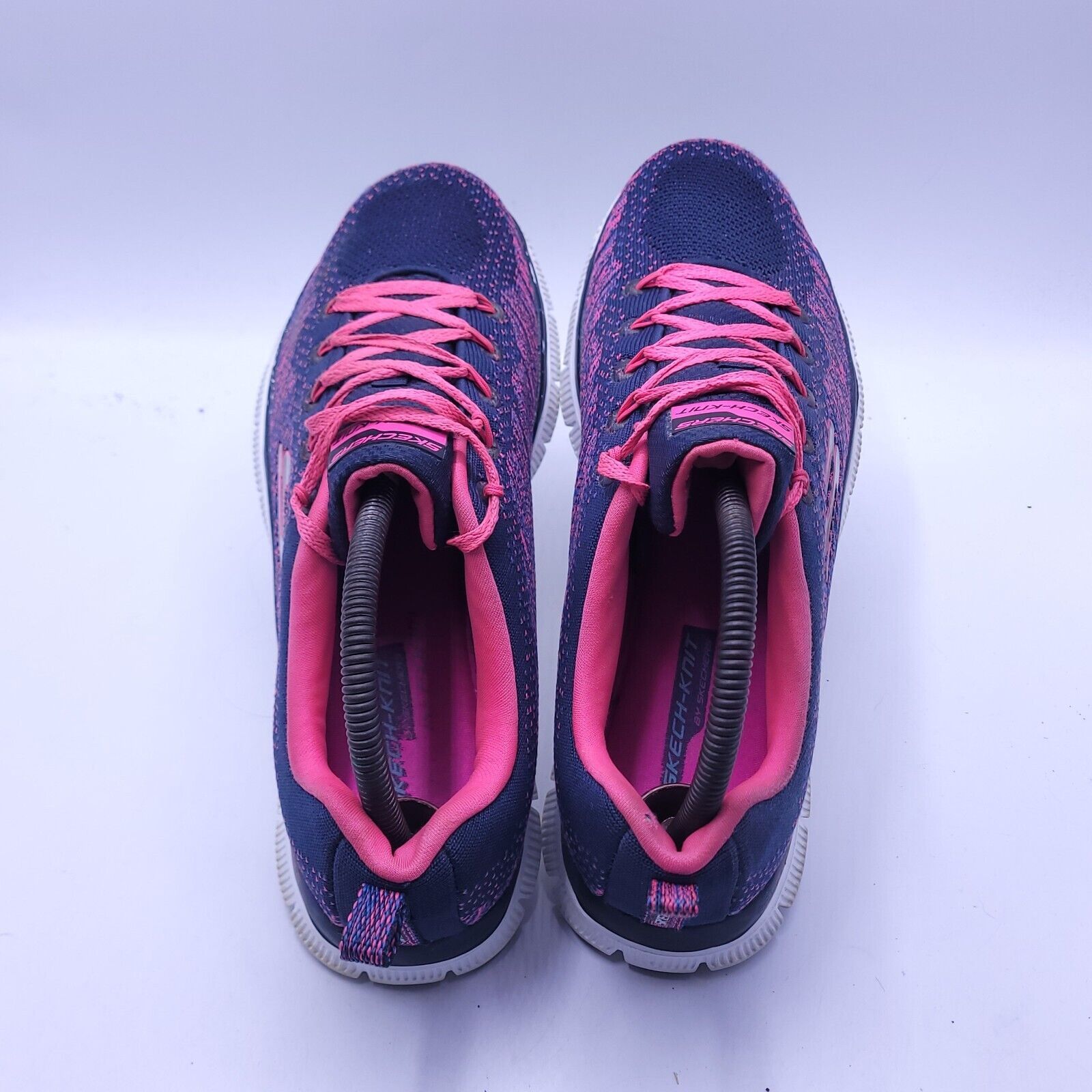 SKECHERS Skechers Knit Flex Athletic Shoe Womens Size 8.5 11877W Blue Size US 8.5 / IT 38.5 - 4 Thumbnail