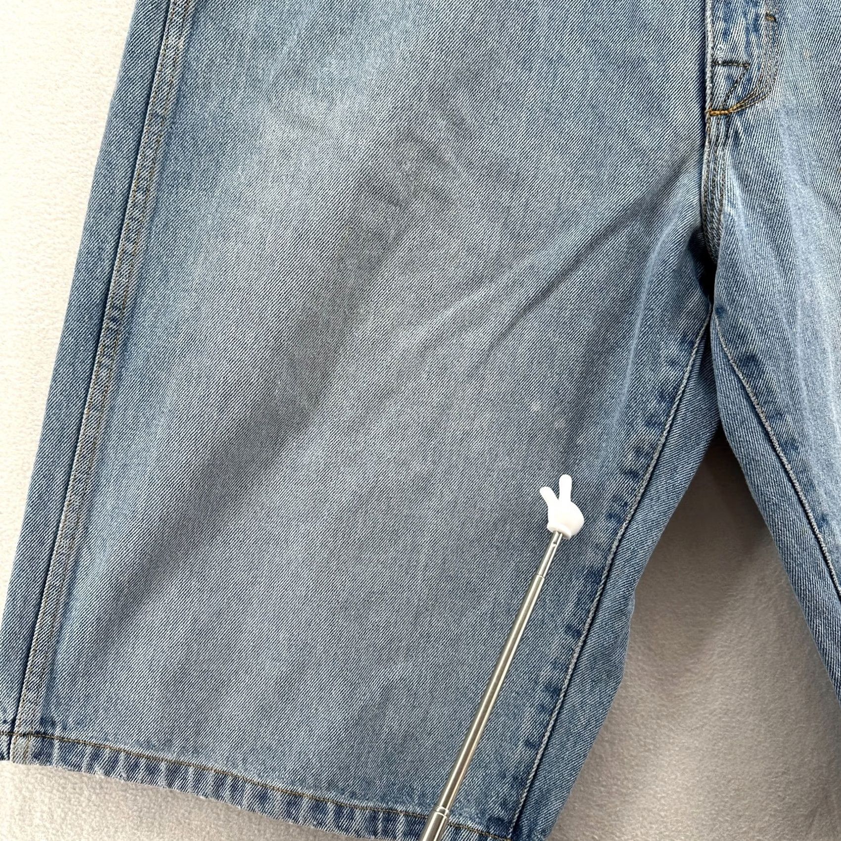 Fubu FUBU Bermuda Shorts Blue Men's 36 Light Wash Pockets Denim Vintage Regular UK? No Size US 36 / EU 52 - 6 Thumbnail