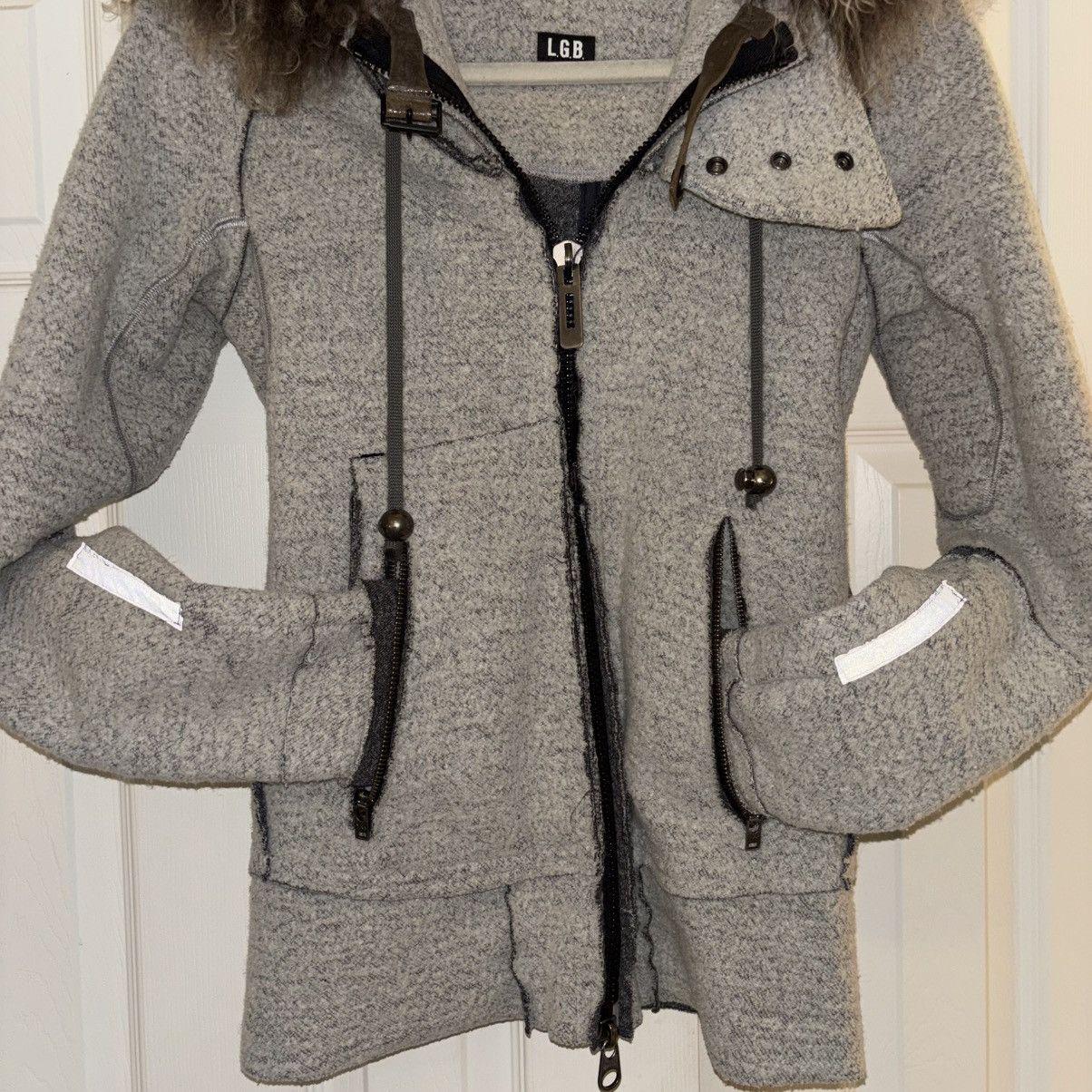 Le Grande Bleu (L.G.B.) LGB fur parka Size US S / EU 44-46 / 1 - 4 Thumbnail