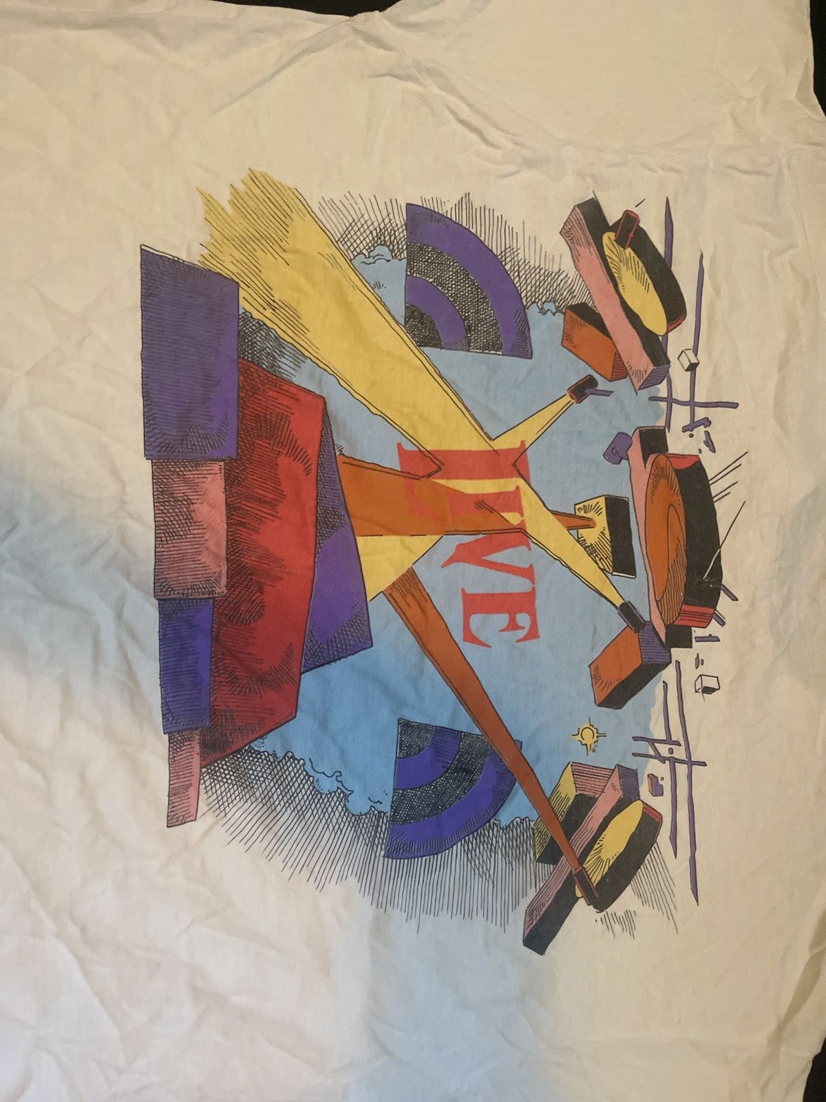 Vintage Vtg The Other Side of the Mirror Tour 89 STEVIE NICKS Size US XL / EU 56 / 4 - 3 Thumbnail