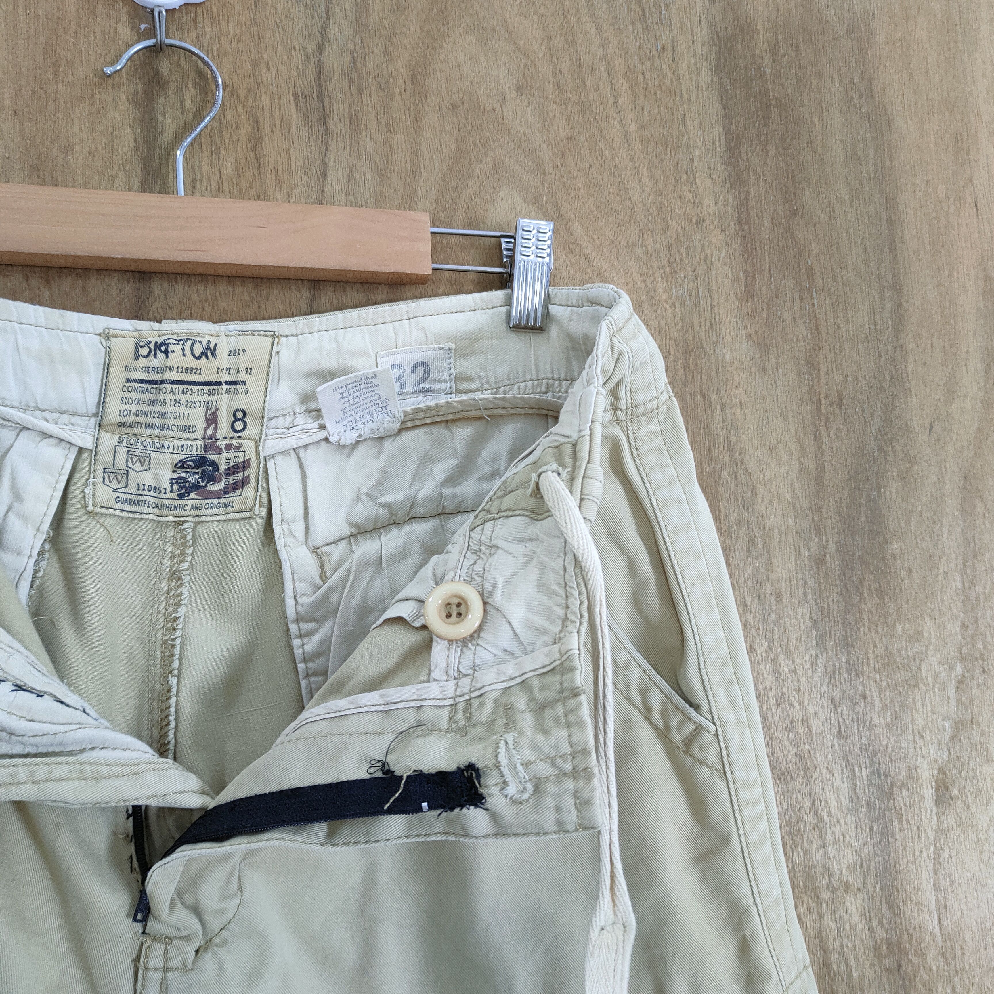 Japanese Brand VINTAGE BIGTON BONDAGE CARGO PANTS Size US 32 / EU 48 - 10 Thumbnail
