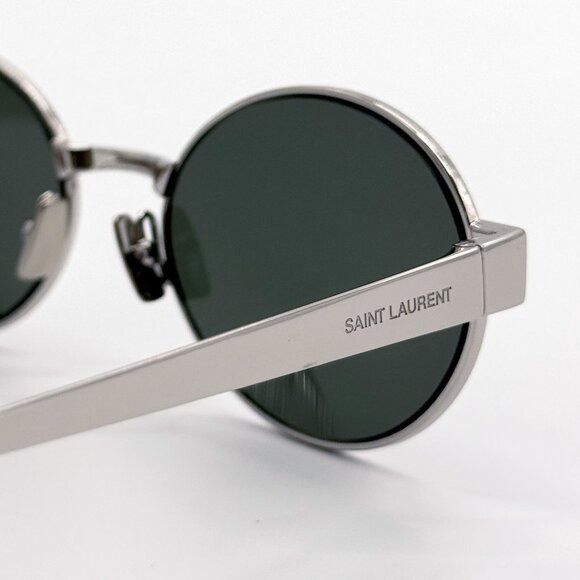 Saint Laurent Paris NEW SAINT LAURENT SUNGLASSES SL692 002 SILVER WOMEN EYEWEAR Size ONE SIZE - 6 Thumbnail