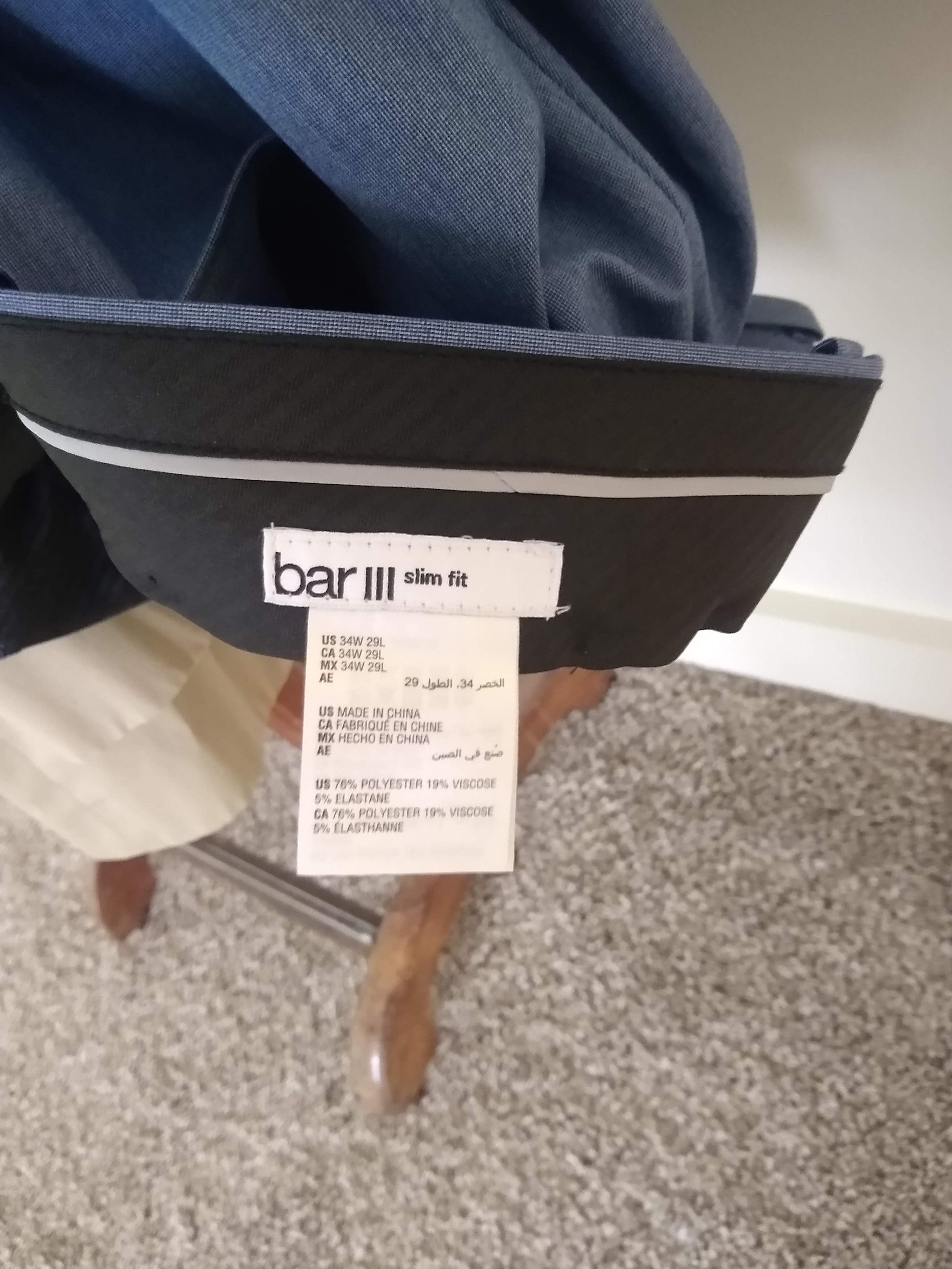 Banana Republic Khaki Blazer & Pants Size 38R - 3 Thumbnail