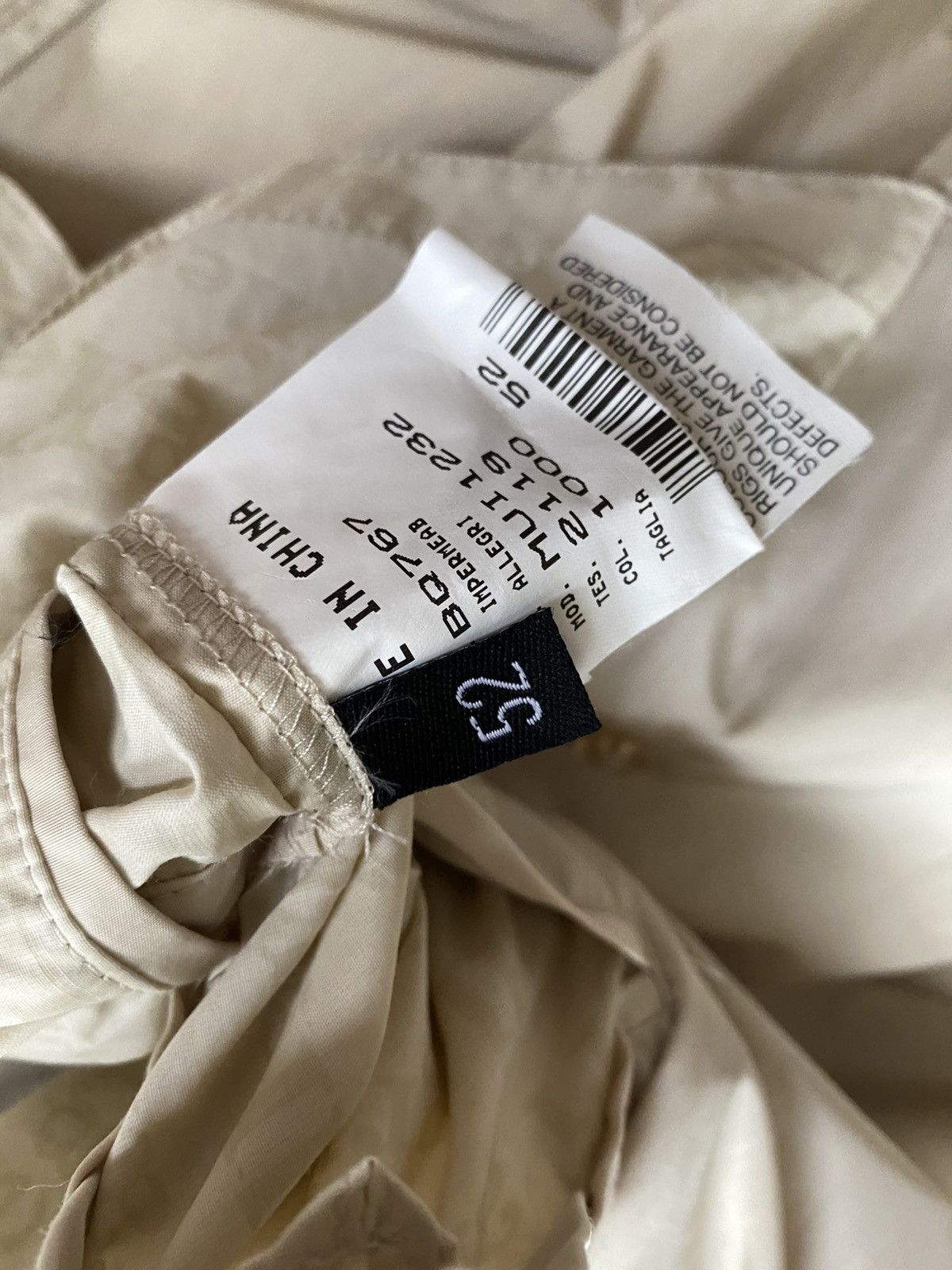 Allegri Allegri Nylon Trench shell Coat Size US L / EU 52-54 / 3 - 8 Thumbnail
