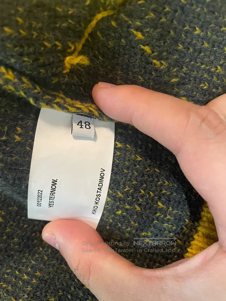 Kiko Kostadinov Kiko Kostadinov yellow vest Size US M / EU 48-50 / 2 - 2 Thumbnail