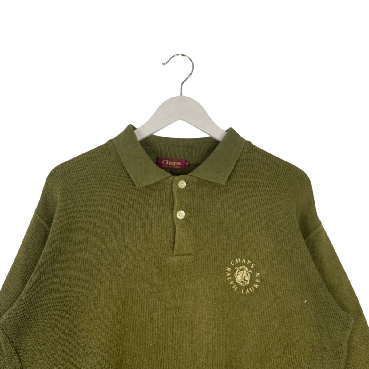 Other Vintage Chaps Ralph Lauren Embroidered Green Pullover Size S Size US S / EU 44-46 / 1 - 4 Thumbnail