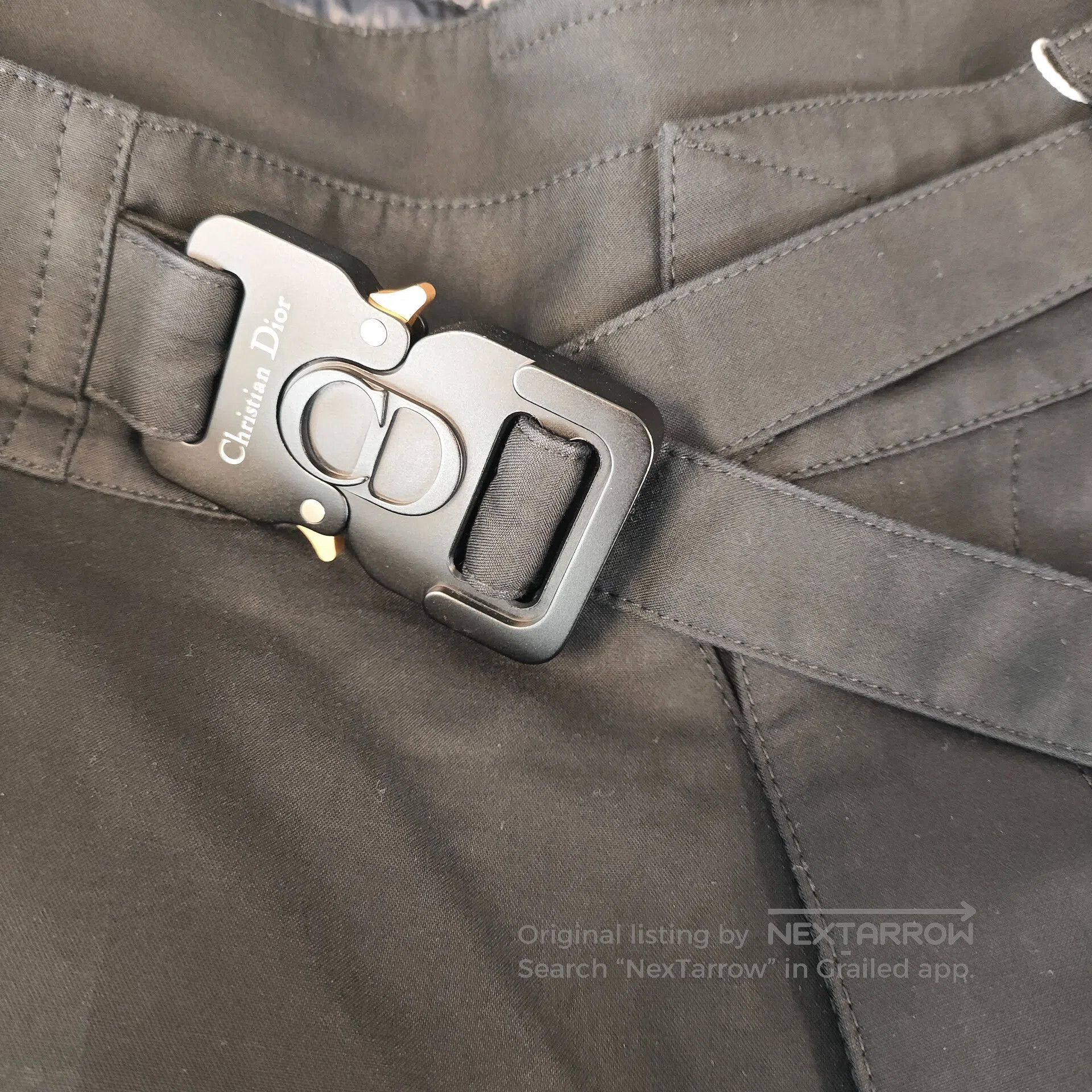 Other Dior Classic black buckle cargo shorts| Size US 32 / EU 48 - 3 Thumbnail