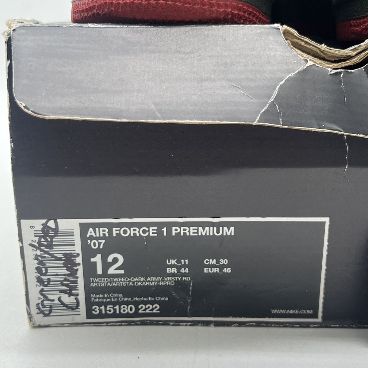 Nike Air Force 1 China Size US 12 / EU 45 - 6 Thumbnail