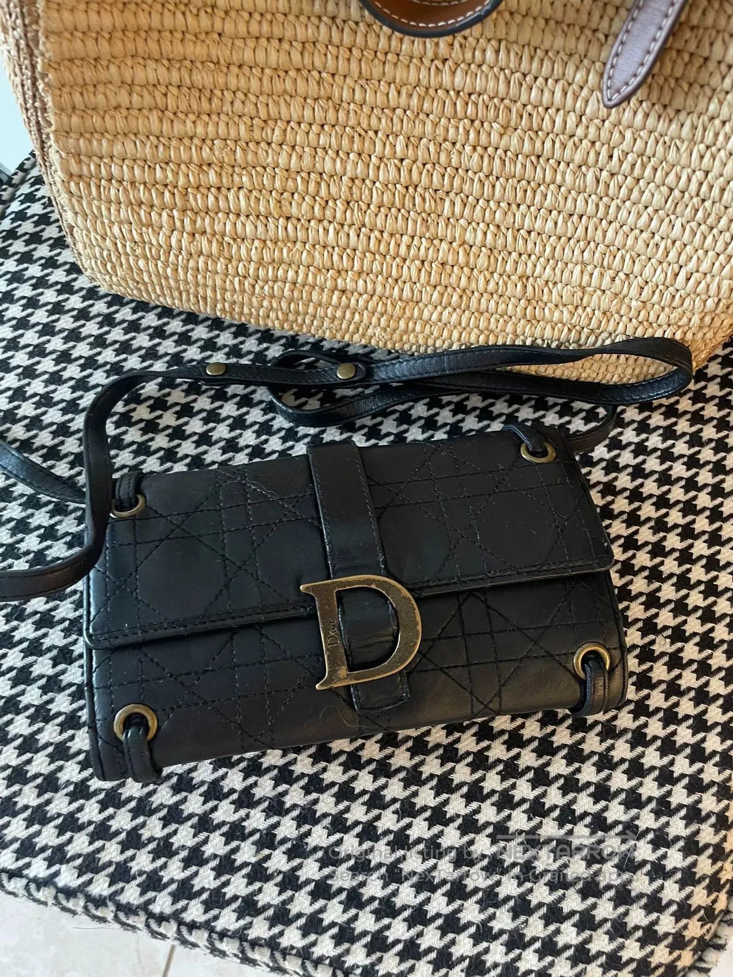 Dior Dior Vintage Lambskin Lady Dior Bag. Size ONE SIZE - 3 Thumbnail