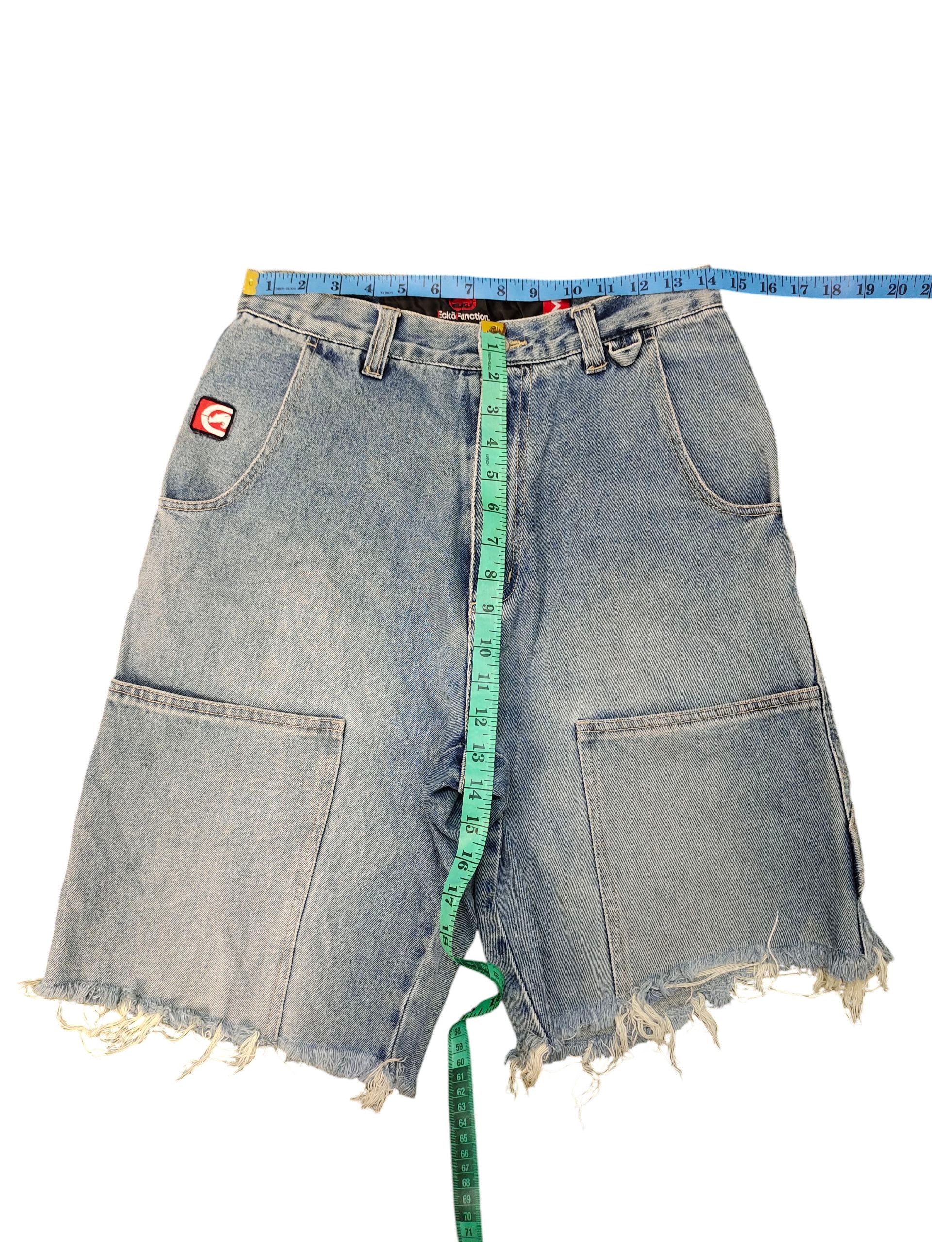 Ecko Unltd. Vintage Y2k Ecko Function Double Knee Carpenter Short Jeans Size US 29 - 14 Thumbnail