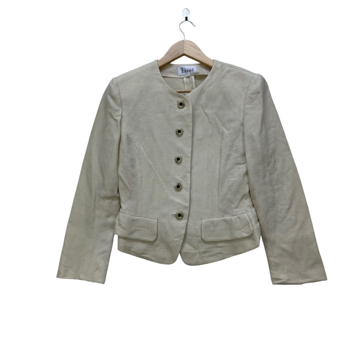 Dior Christian Dior Cropped Jacket Size M / US 6-8 / IT 42-44 - 1 Thumbnail