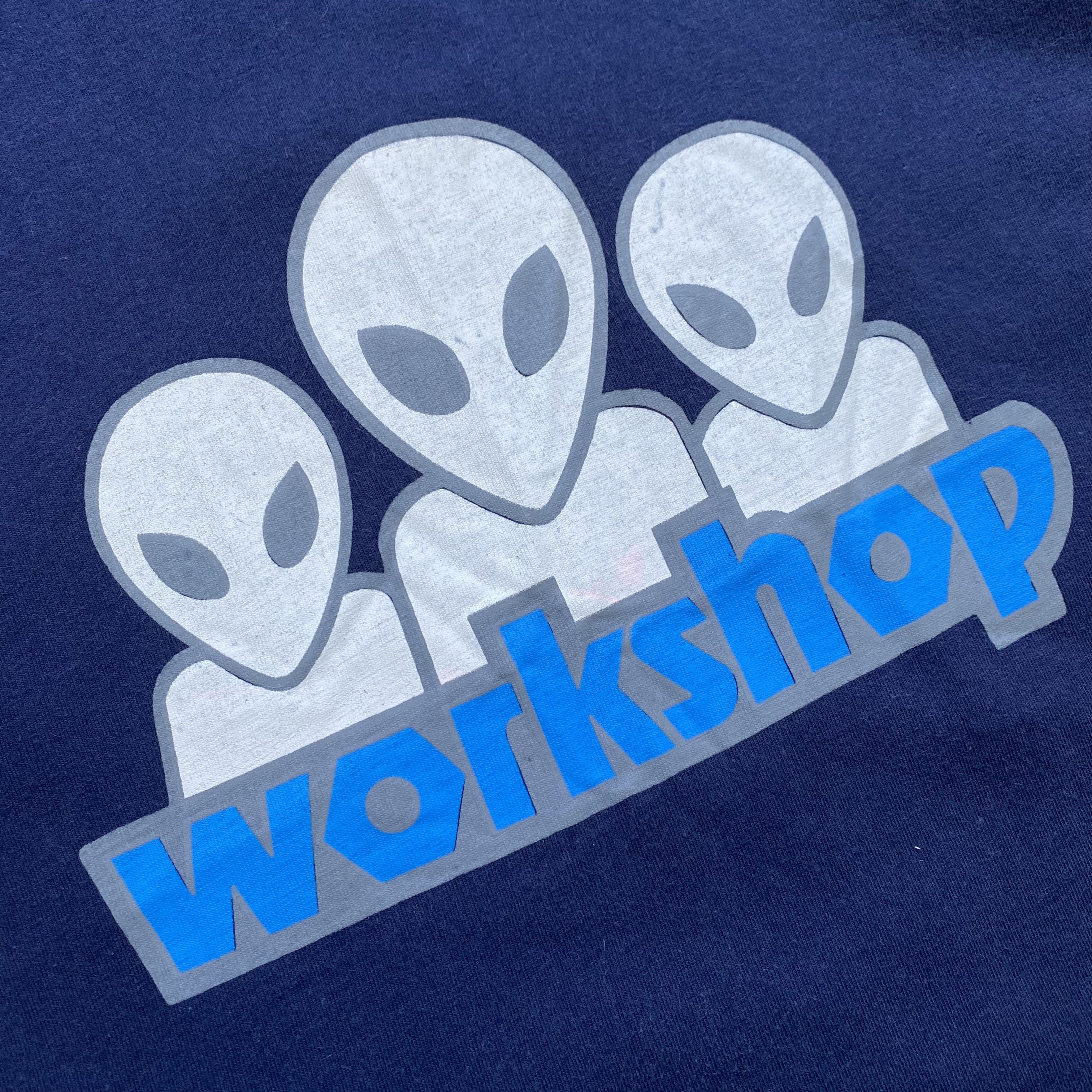 Alien Workshop 👽 Vintage 90s Alien Workshop tee Skater big logo USA Size US L / EU 52-54 / 3 - 6 Thumbnail