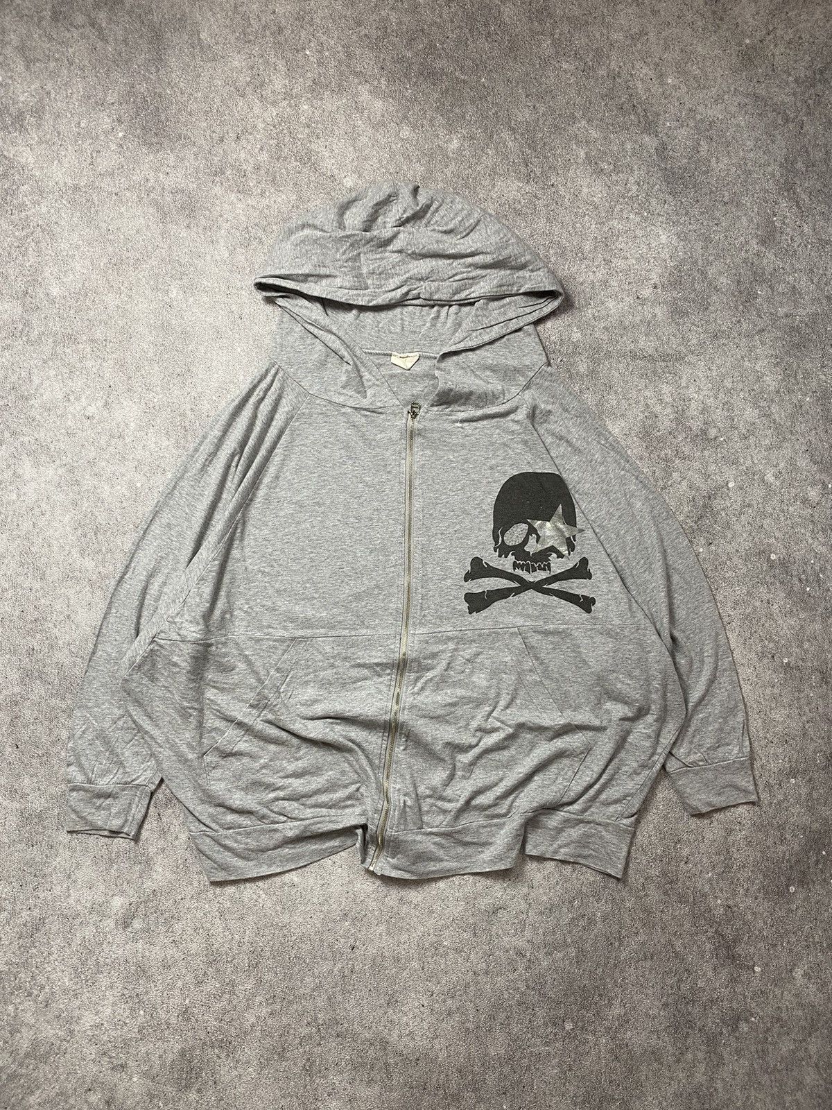 Vintage 2000s Skull Star nan E Ifsixwasnine Style Hoodie Size US M / EU 48-50 / 2 - 2 Thumbnail