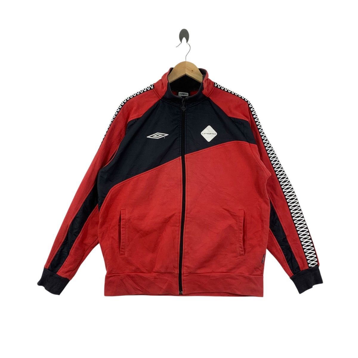 Umbro Vintage UMBRO x DESCENTE JASPO Training Warm Jacket Size US XXL / EU 58 / 5 - 1 Thumbnail