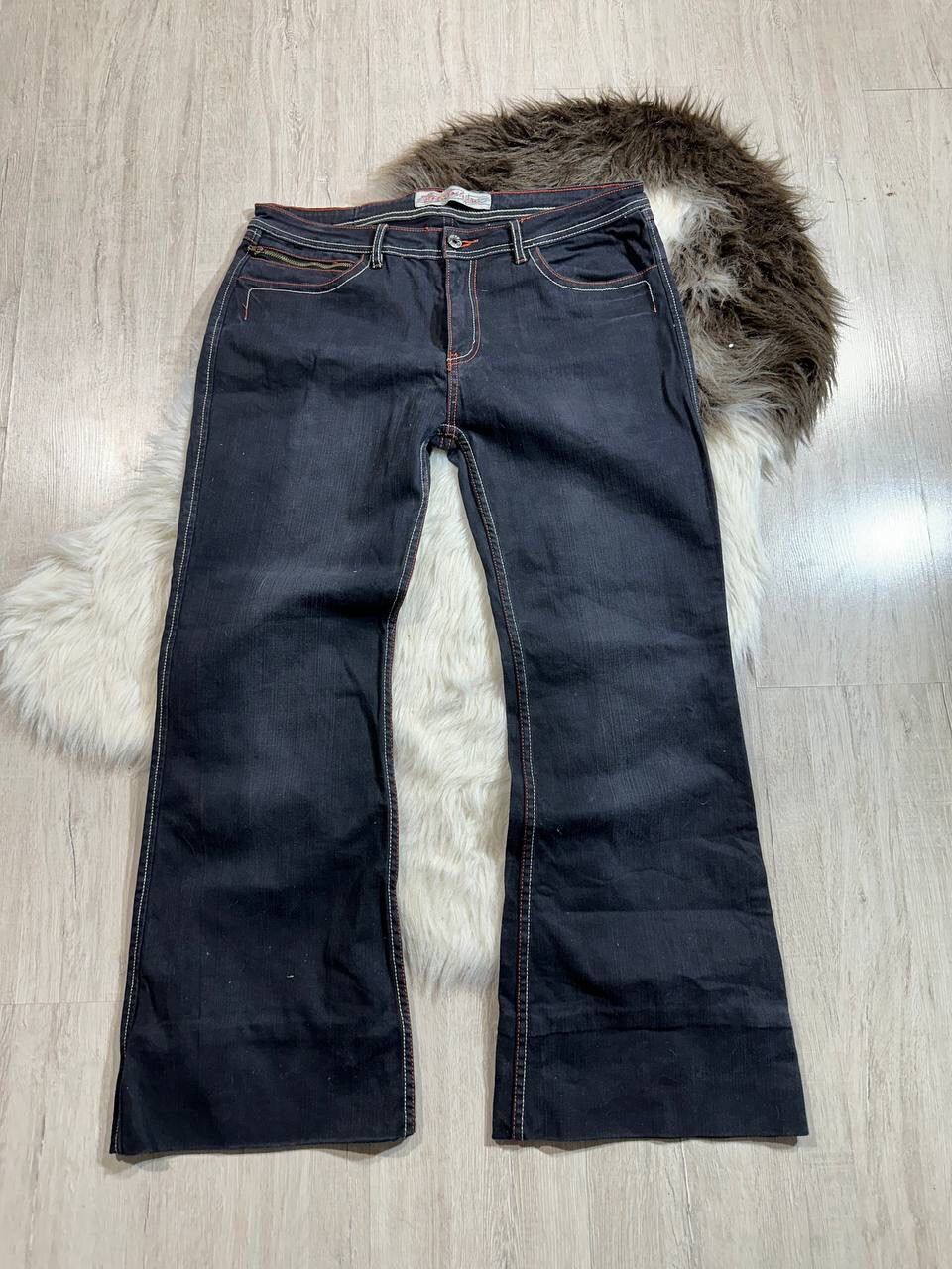 Vintage Vintage Avantgarde Flared Jeans Size US 29 - 1 Thumbnail